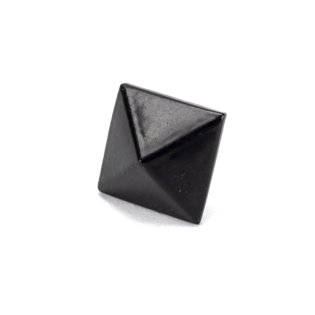 Black Pyramid Door Stud - Medium | From The Anvil-Door Studs-Yester Home