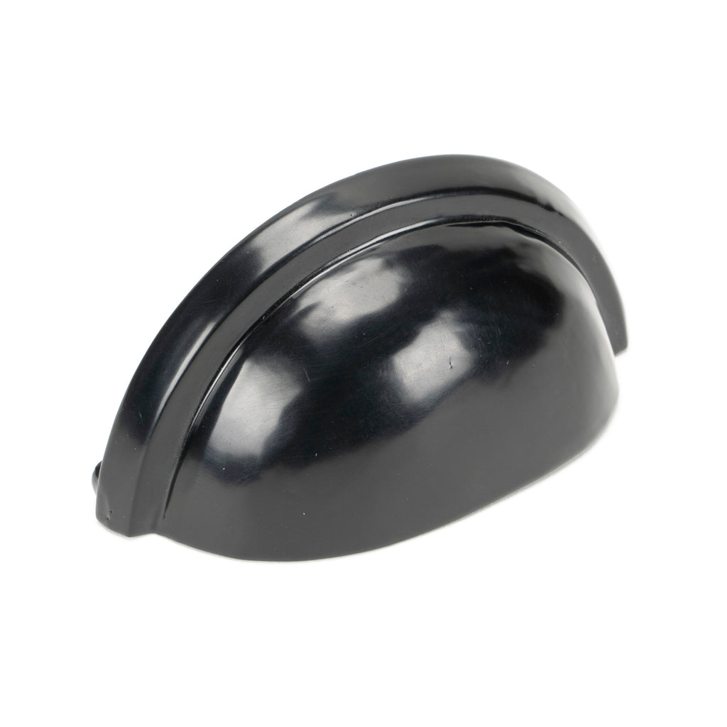 Black Regency Concealed Drawer Pull | From The Anvil-Drawer Pulls-Yester Home