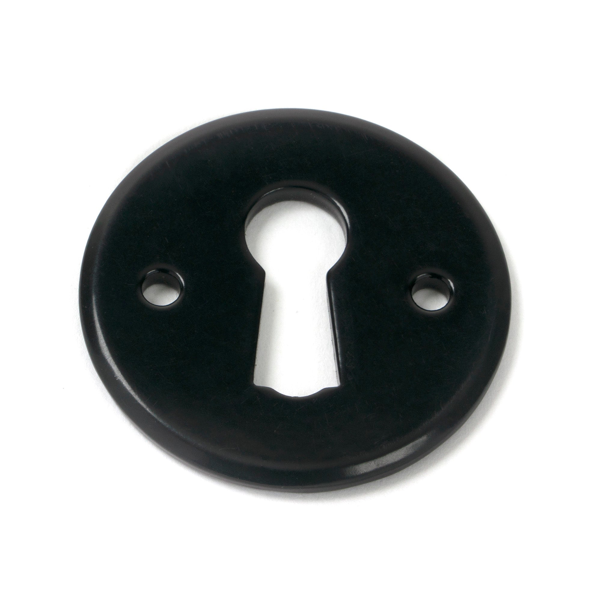 Black Regency Escutcheon | From The Anvil - Escutcheons - From The Anvil - Yester Home