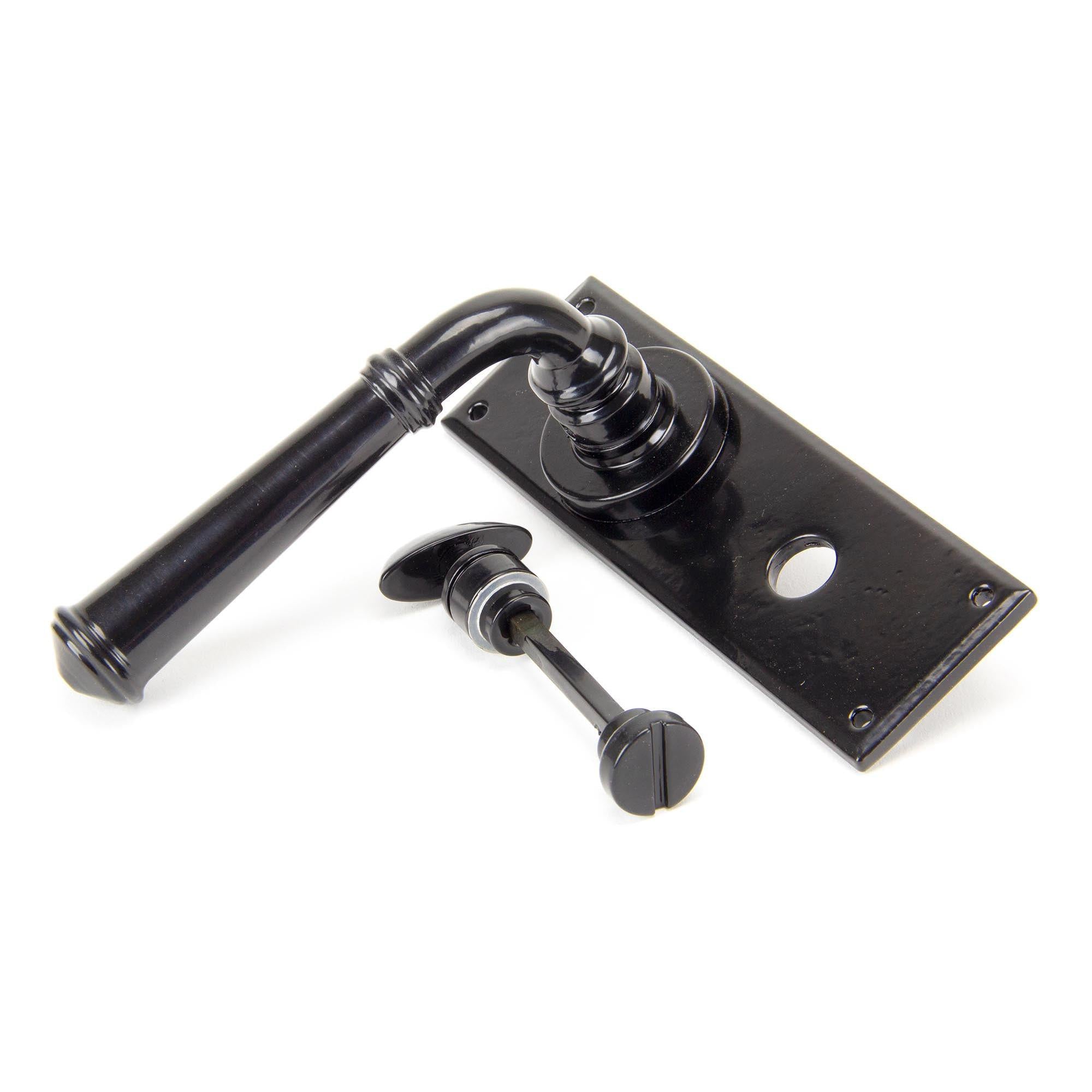 Black Regency Lever Bathroom Set | From The Anvil - Lever Bathroom - From The Anvil - Yester Home
