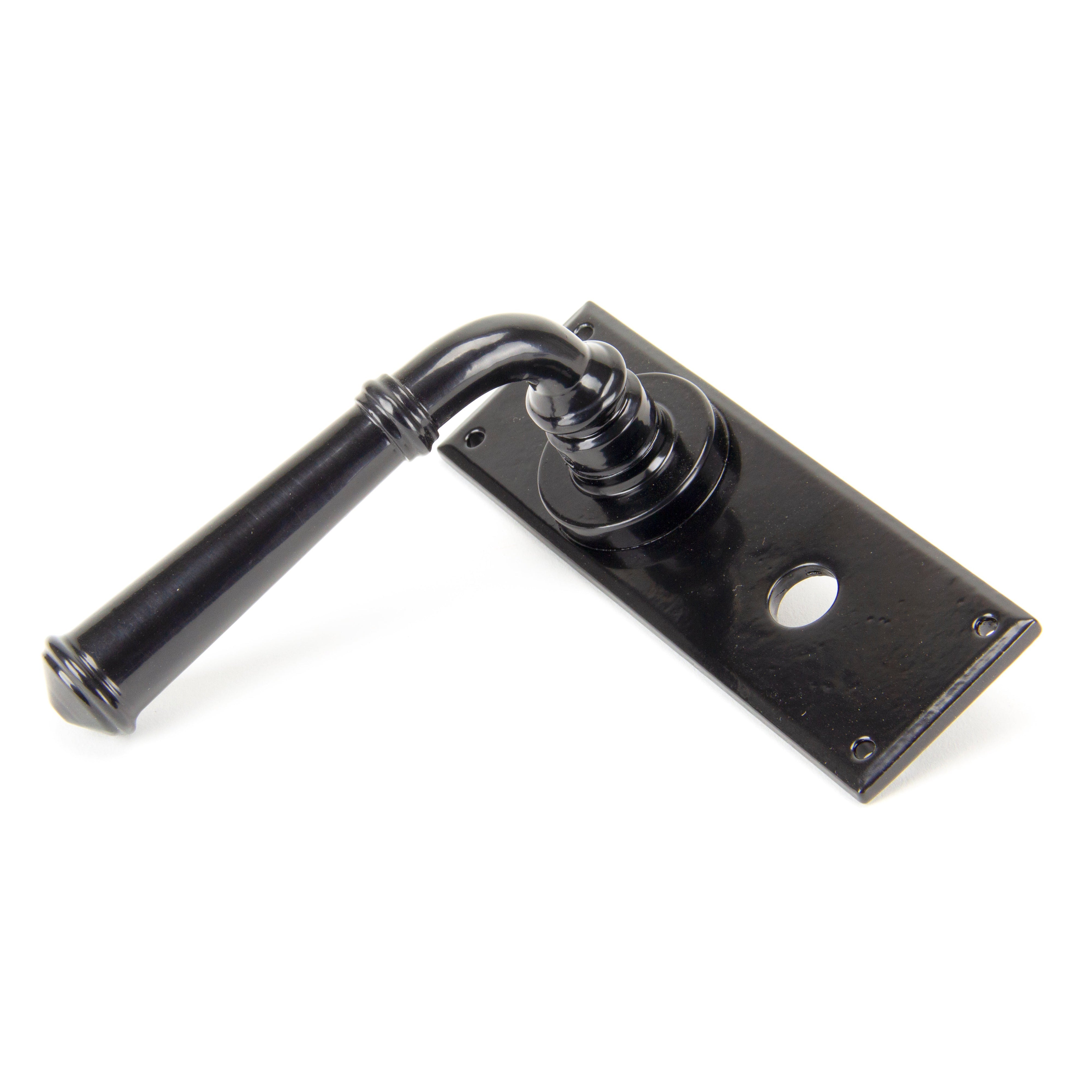 Black Regency Lever Bathroom Set | From The Anvil-Lever Bathroom-Yester Home