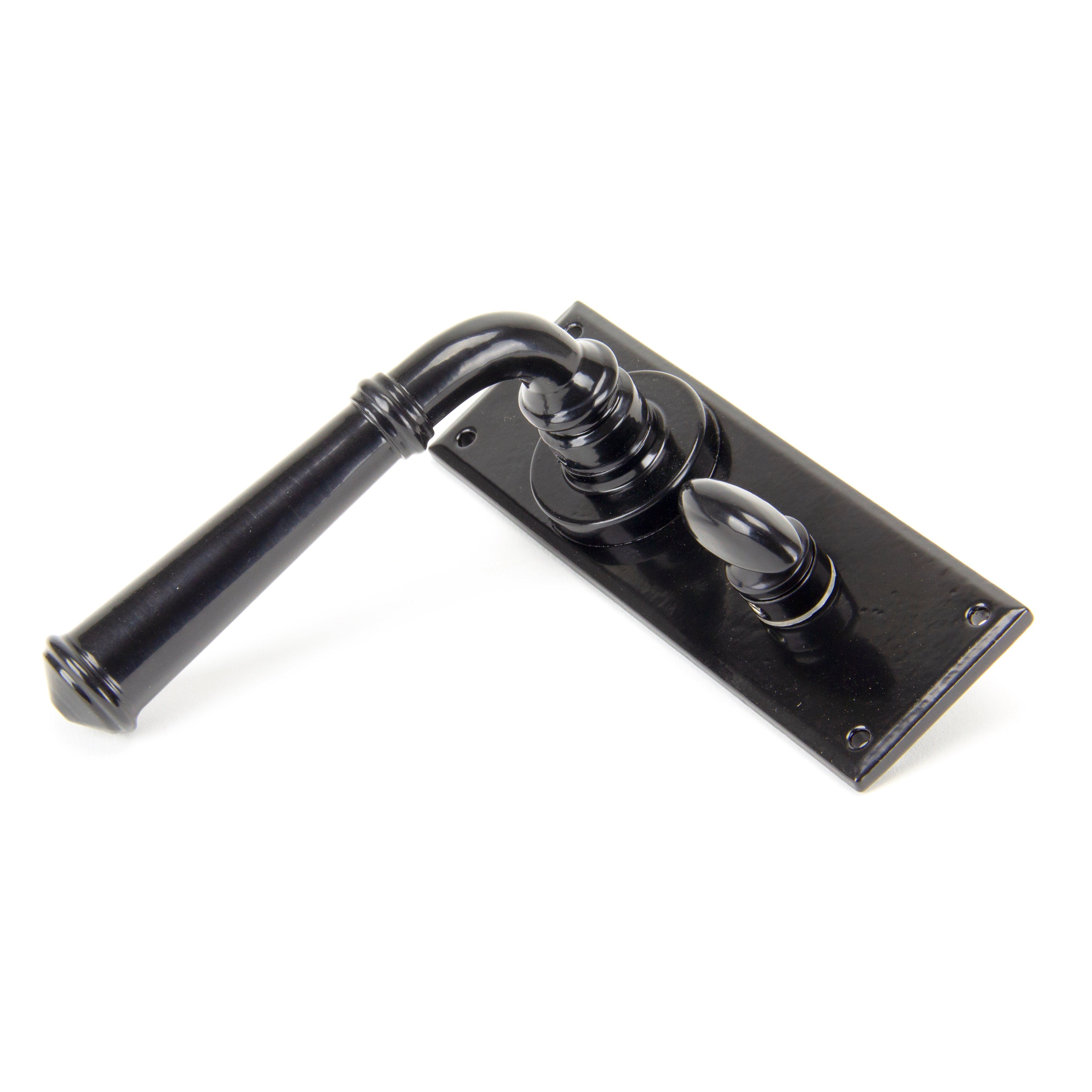Black Regency Lever Bathroom Set | From The Anvil-Lever Bathroom-Yester Home
