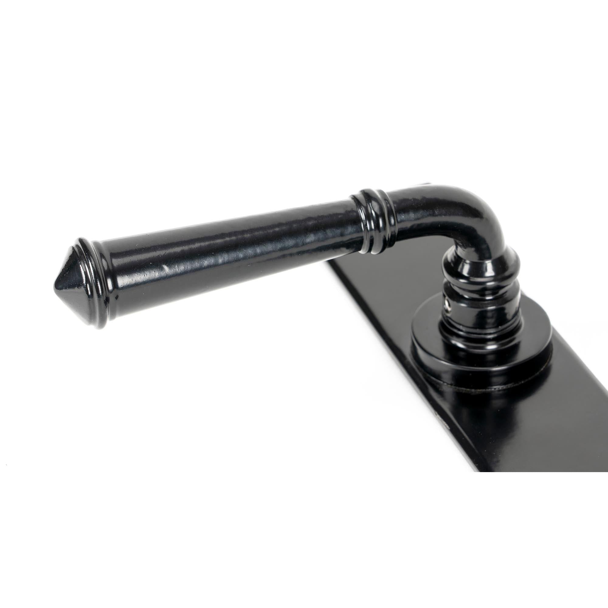 Black Regency Lever Espag. Lock Set | From The Anvil - Espagnolette - From The Anvil - Yester Home