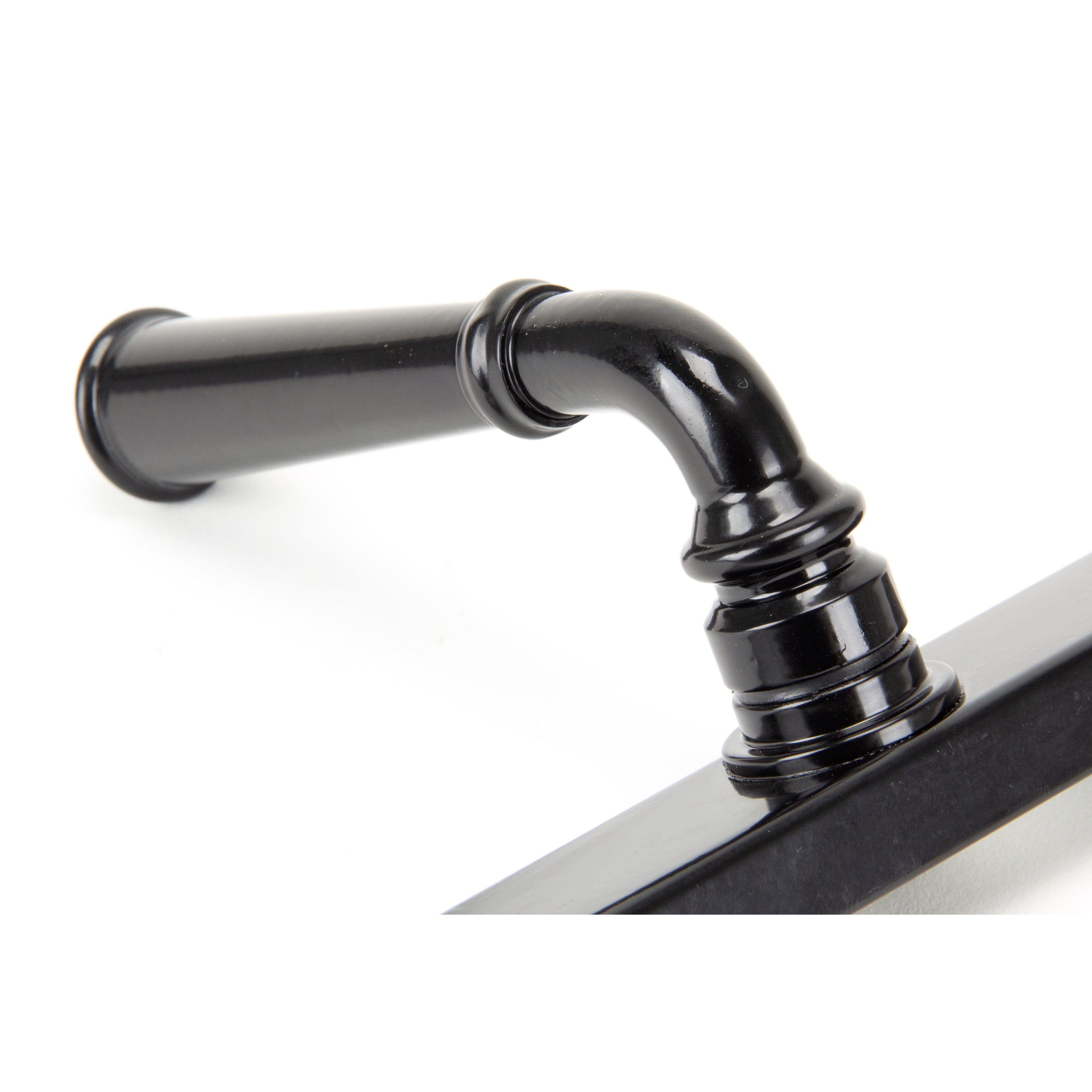 Black Regency Slimline Lever Espag. Lock Set | From The Anvil-Espagnolette-Yester Home