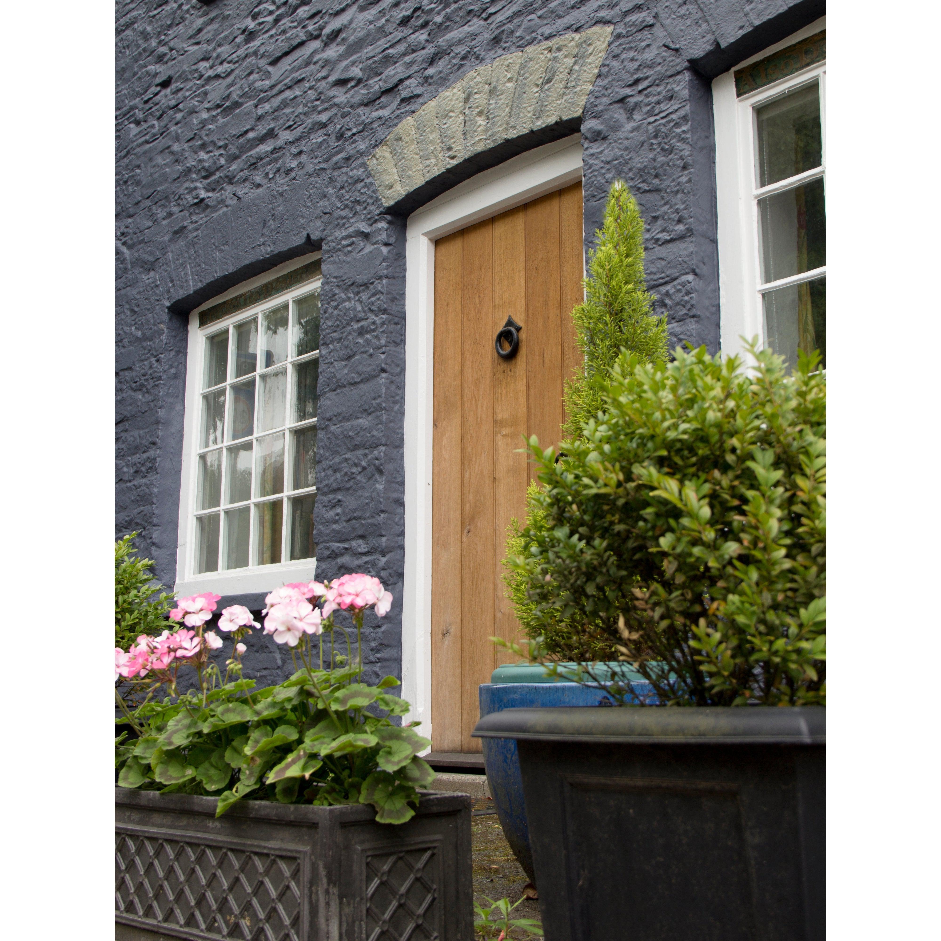 Black Ring Door Knocker | From The Anvil-Surface Fixed Door Knockers-Yester Home