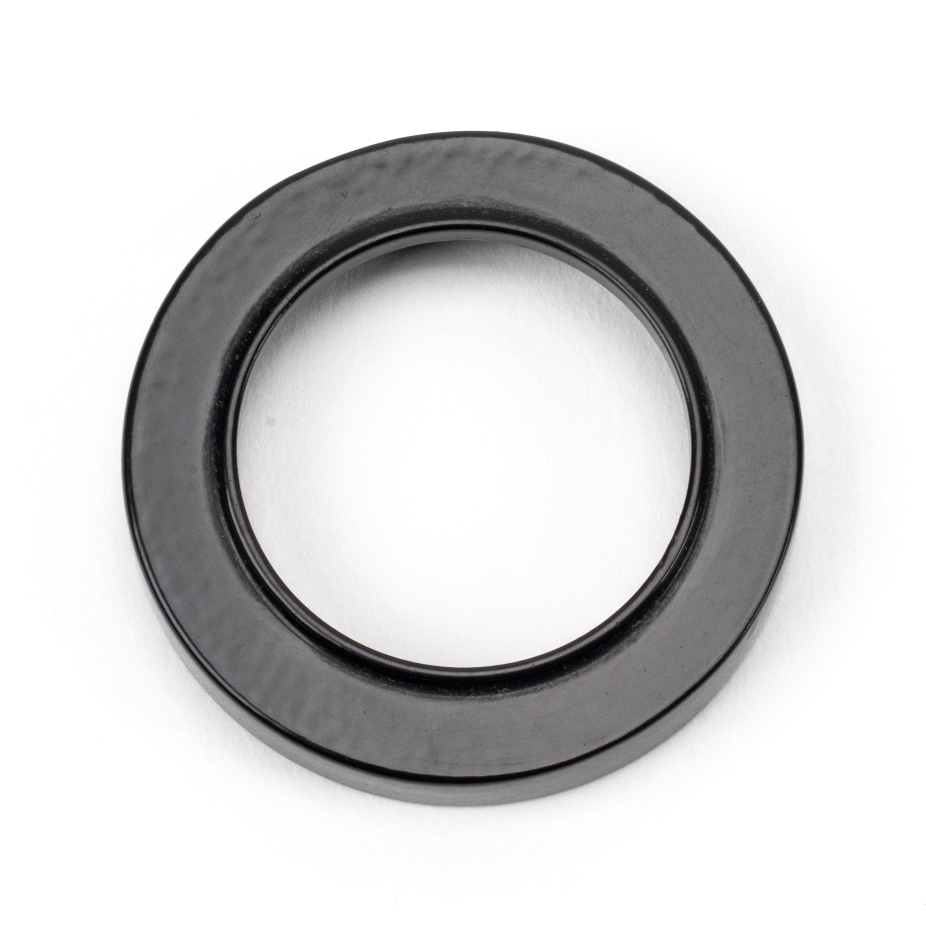 Black Round Escutcheon (Plain) | From The Anvil-Escutcheons-Yester Home
