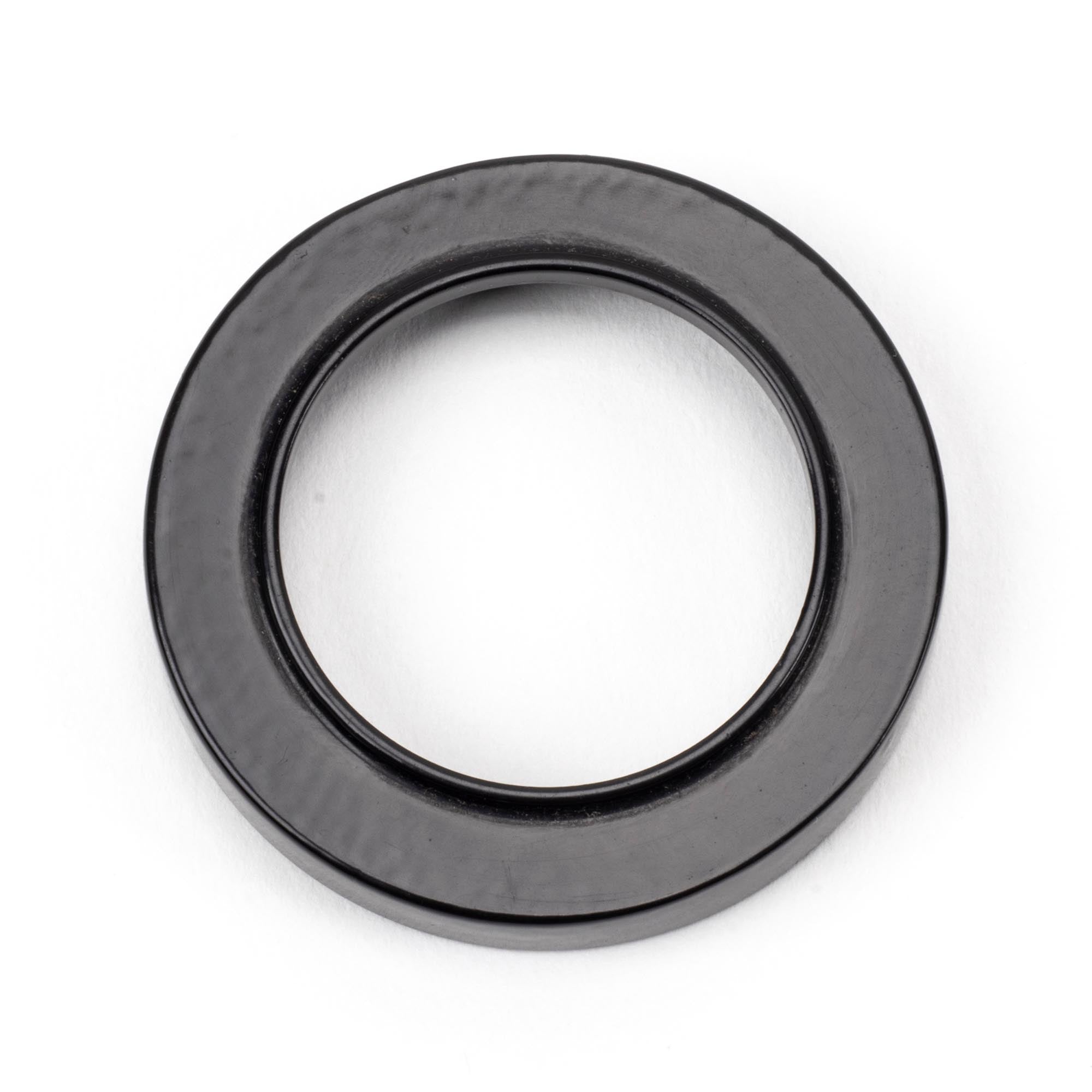 Black Round Escutcheon (Plain) | From The Anvil - Escutcheons - From The Anvil - Yester Home