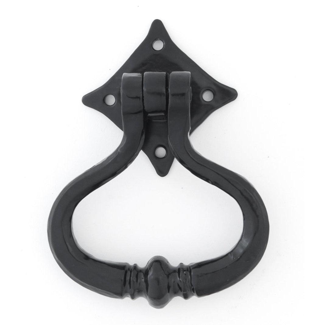 Black Shakespeare Door Knocker | From The Anvil-Surface Fixed Door Knockers-Yester Home