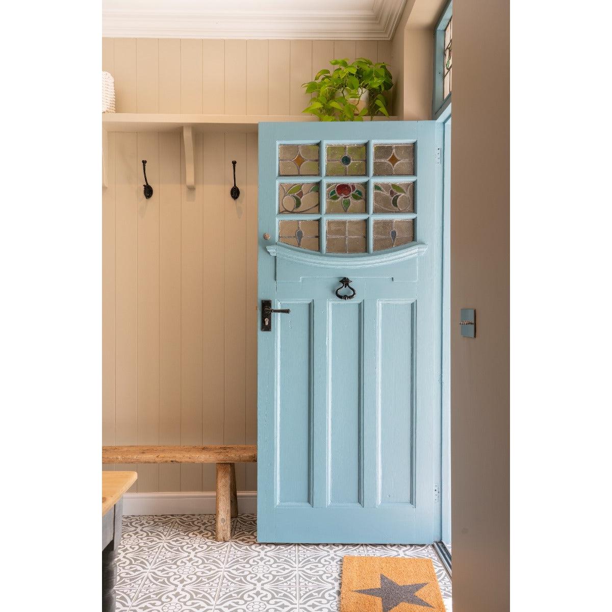 Black Shakespeare Door Knocker | From The Anvil-Surface Fixed Door Knockers-Yester Home