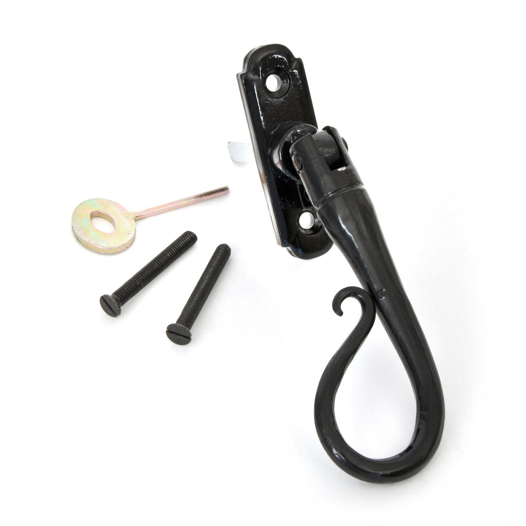 Black Shepherd's Crook Espag - LH | From The Anvil-Espag. Fasteners-Yester Home