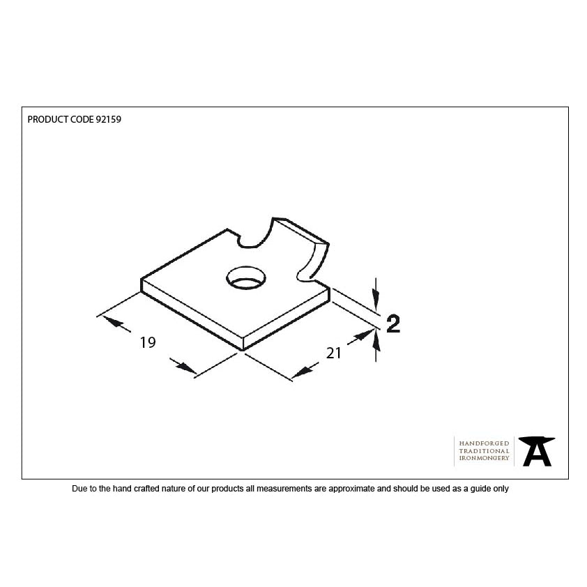 Black Single Stud for Flat Black Bookcase Strip | From The Anvil-Bookcase Studs-Yester Home