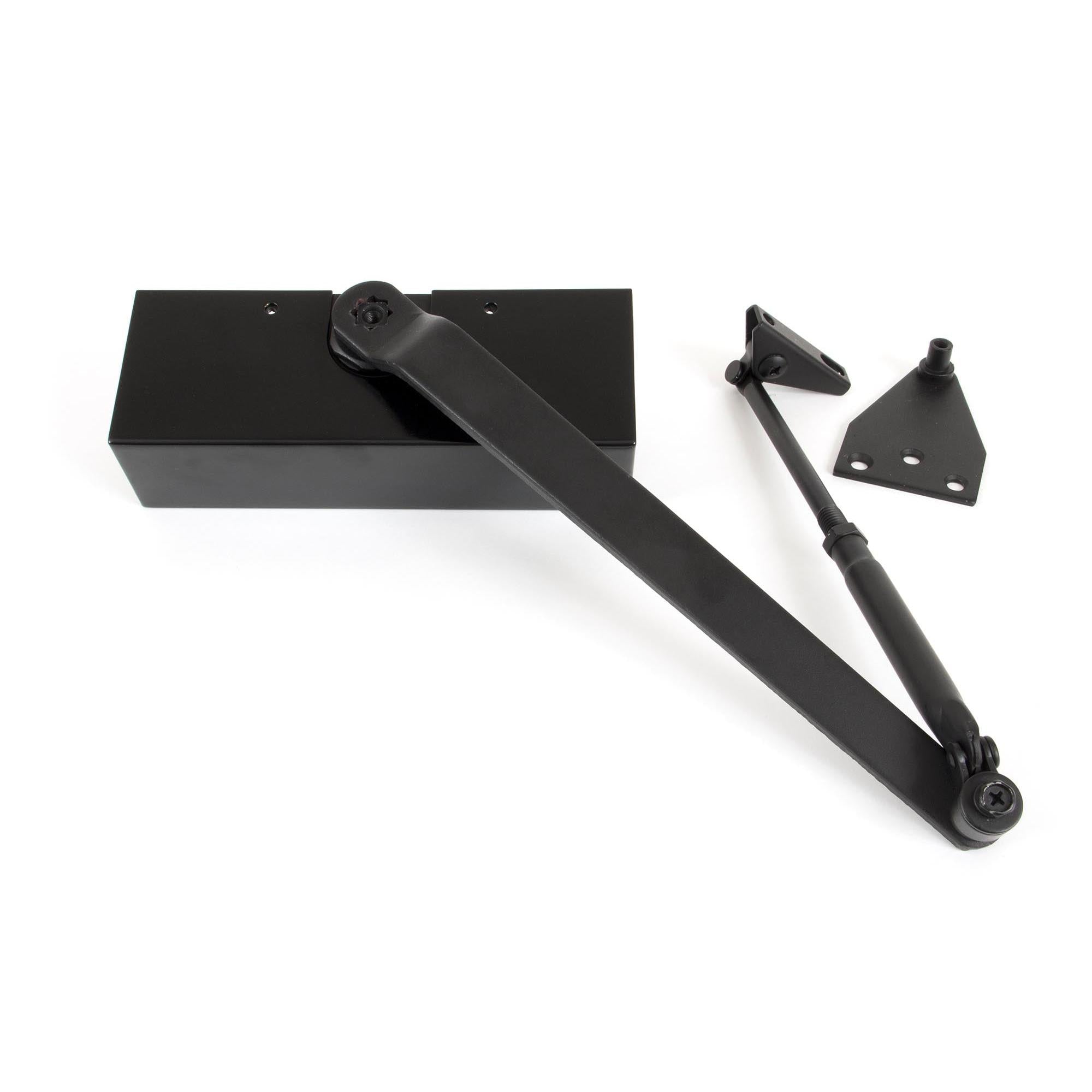 Black Size 3 Door Closer & Cover | From The Anvil - Door Closer & Cover - From The Anvil - Yester Home