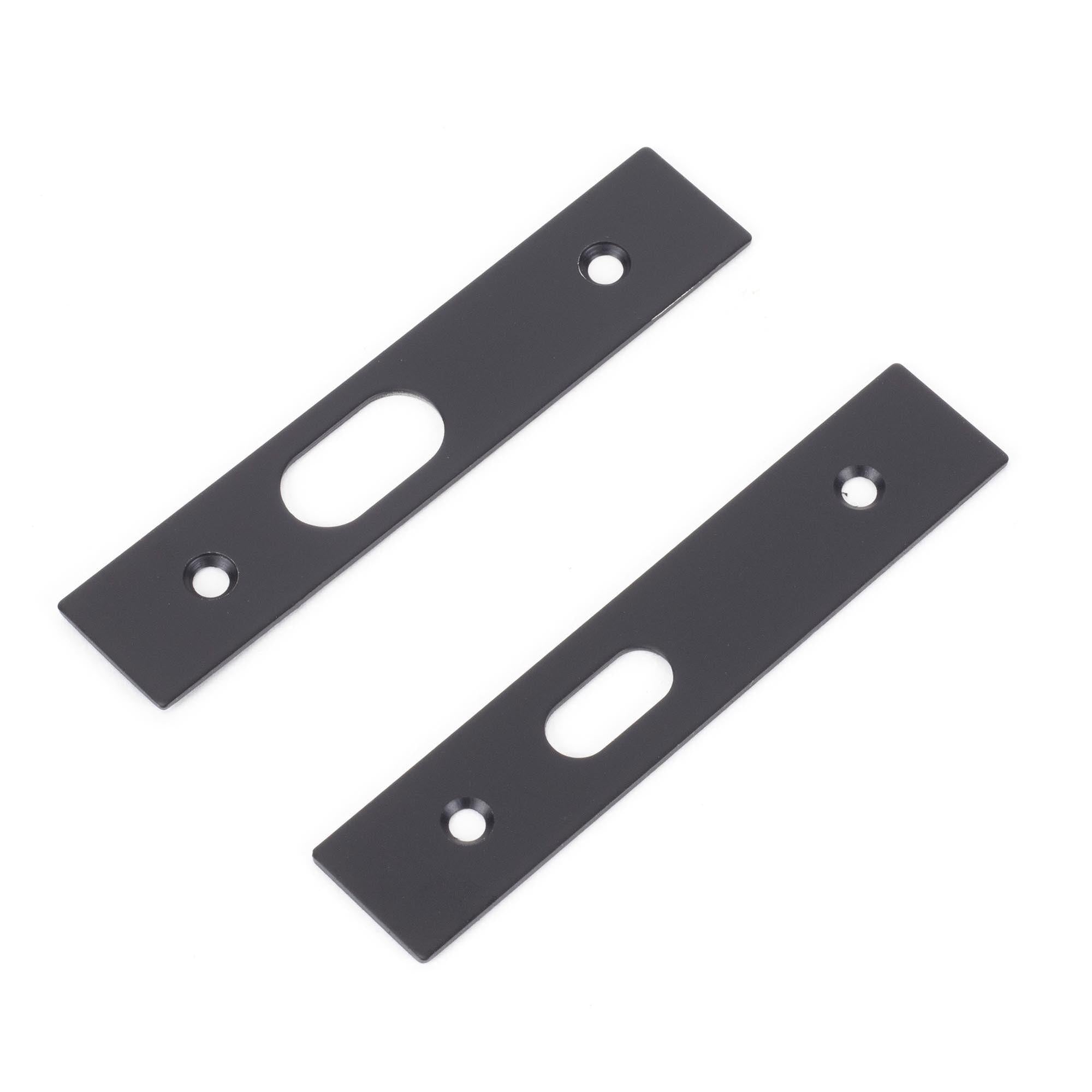 Black Sliding/Pocket Door Locking Kit | From The Anvil - Pocket Door Hardware - From The Anvil - Yester Home