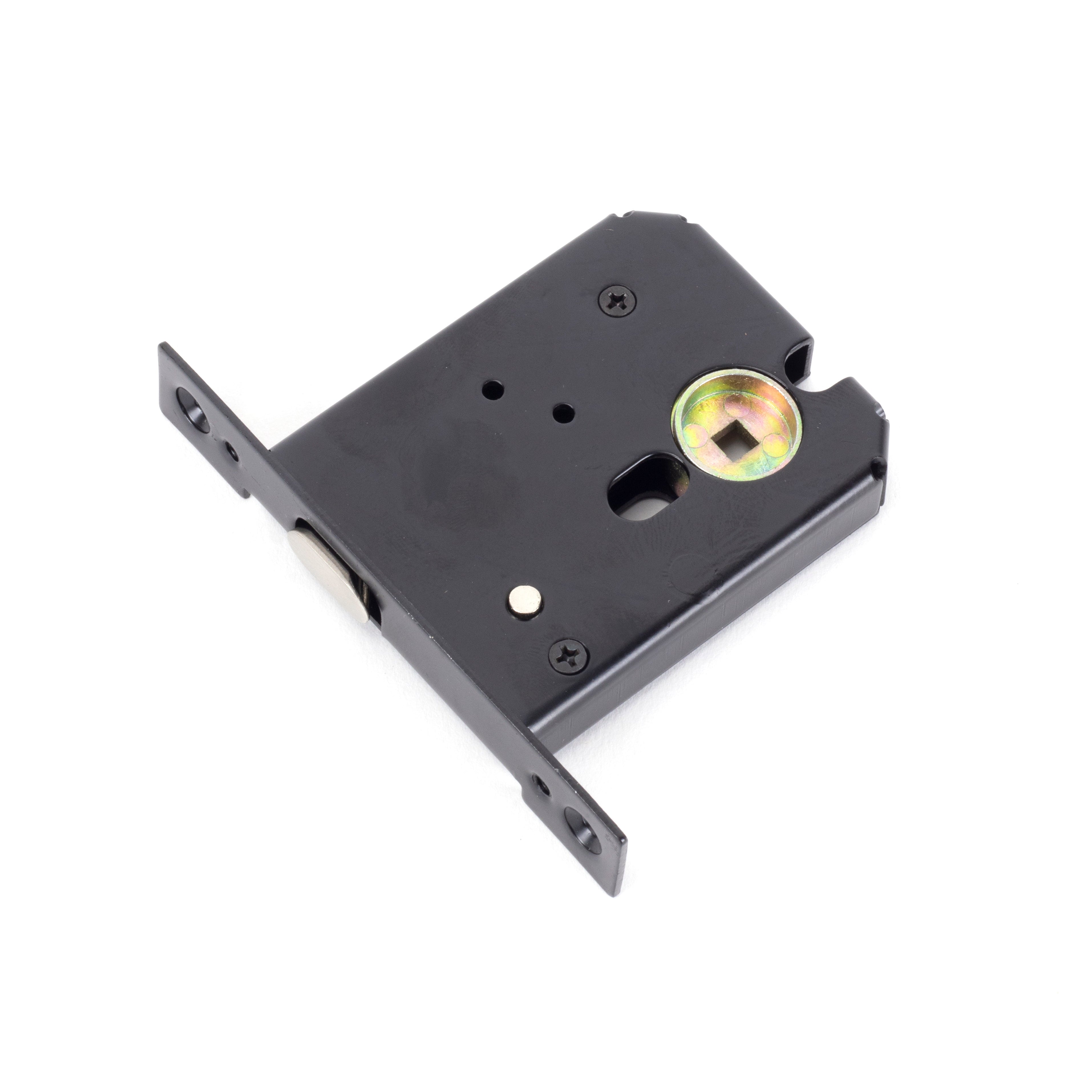Black Sliding/Pocket Door Locking Kit | From The Anvil-Pocket Door Hardware-Yester Home