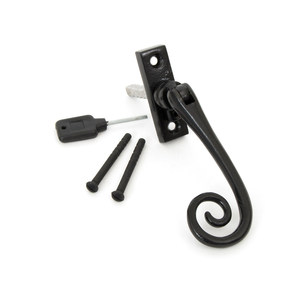 Black Slim Monkeytail Espag - LH | From The Anvil-Espag. Fasteners-Yester Home