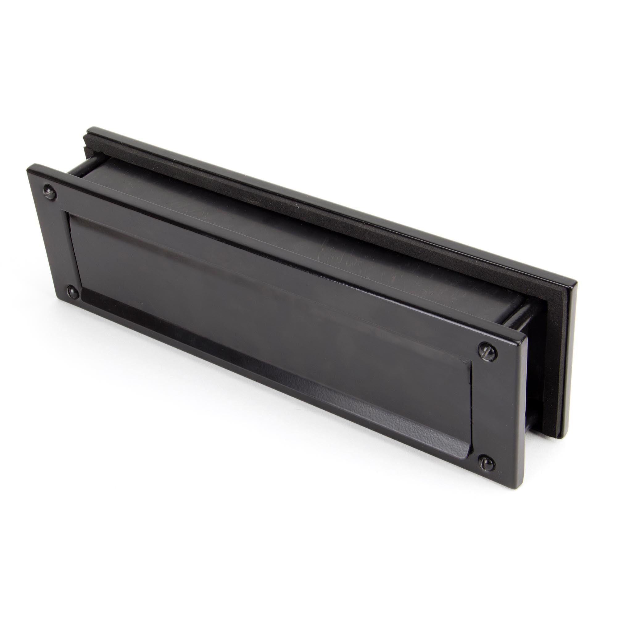 Black Traditional Letterbox | From The Anvil - Letterbox - From The Anvil - Yester Home