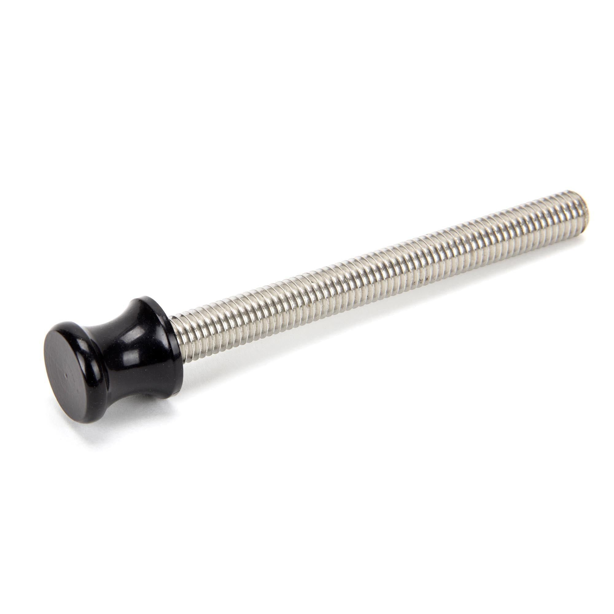 Black ended SS M10 110mm Threaded Bar | From The Anvil - Screws & Bolts - From The Anvil - Yester Home