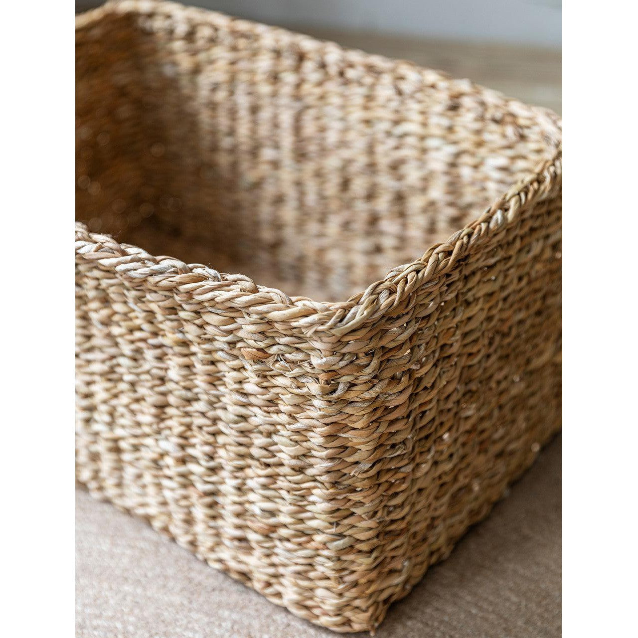 Brading Rectangular Basket | Large | Natural - Baskets - Garden Trading - Yester Home