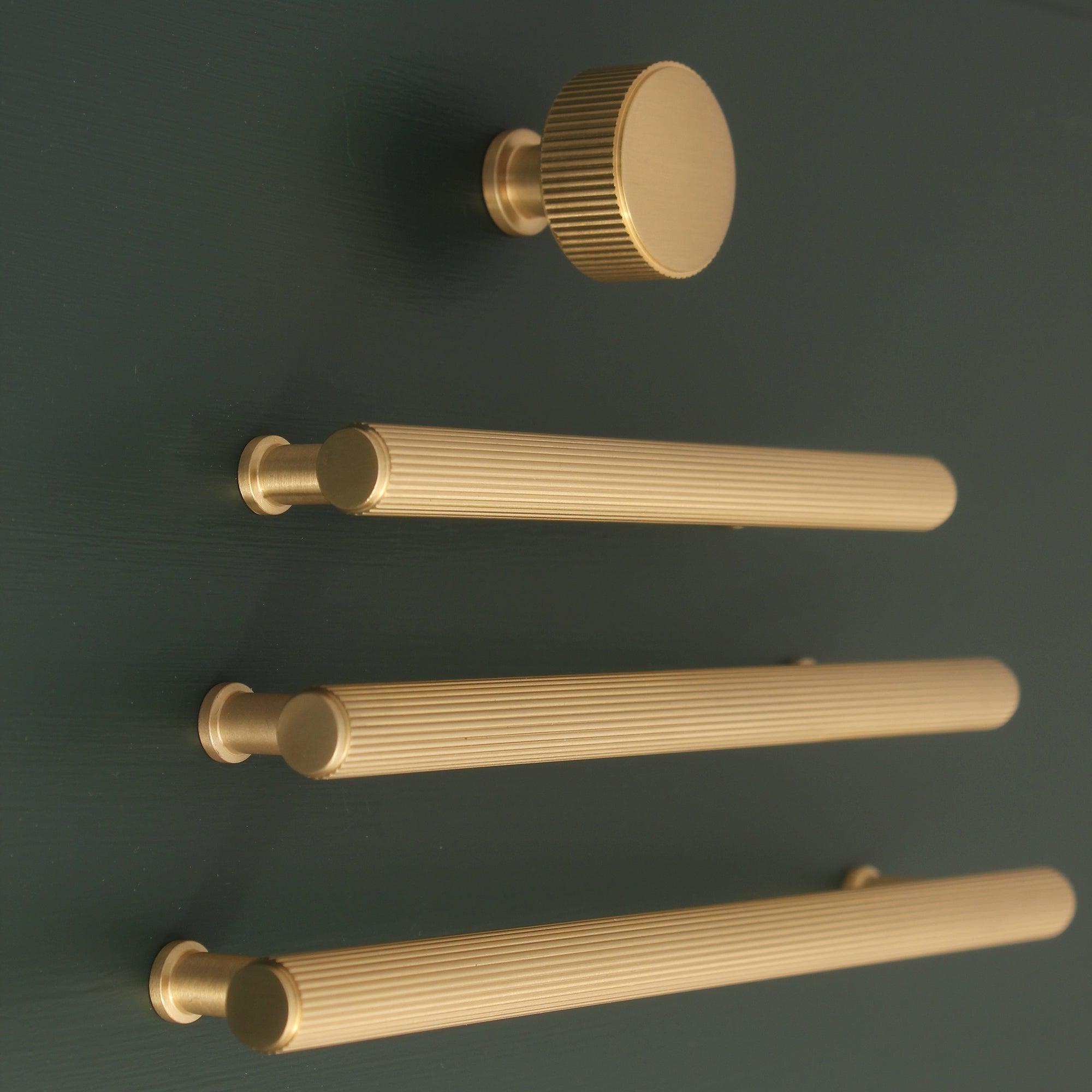Brass Stirling Cupboard Handles-Cabinet Handles-Yester Home