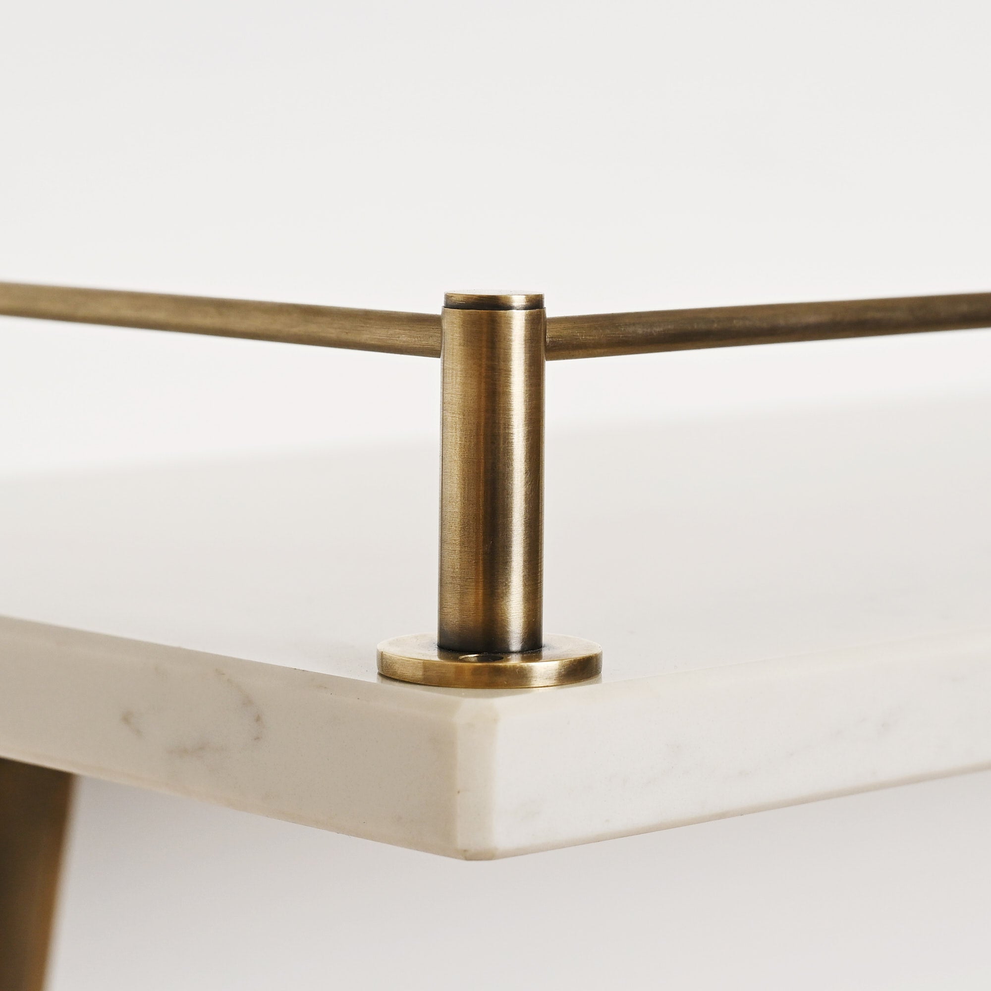 Round Bar Gallery Shelf Rail | Aged Brass - Gallery Rails - Yester Home - Yester Home