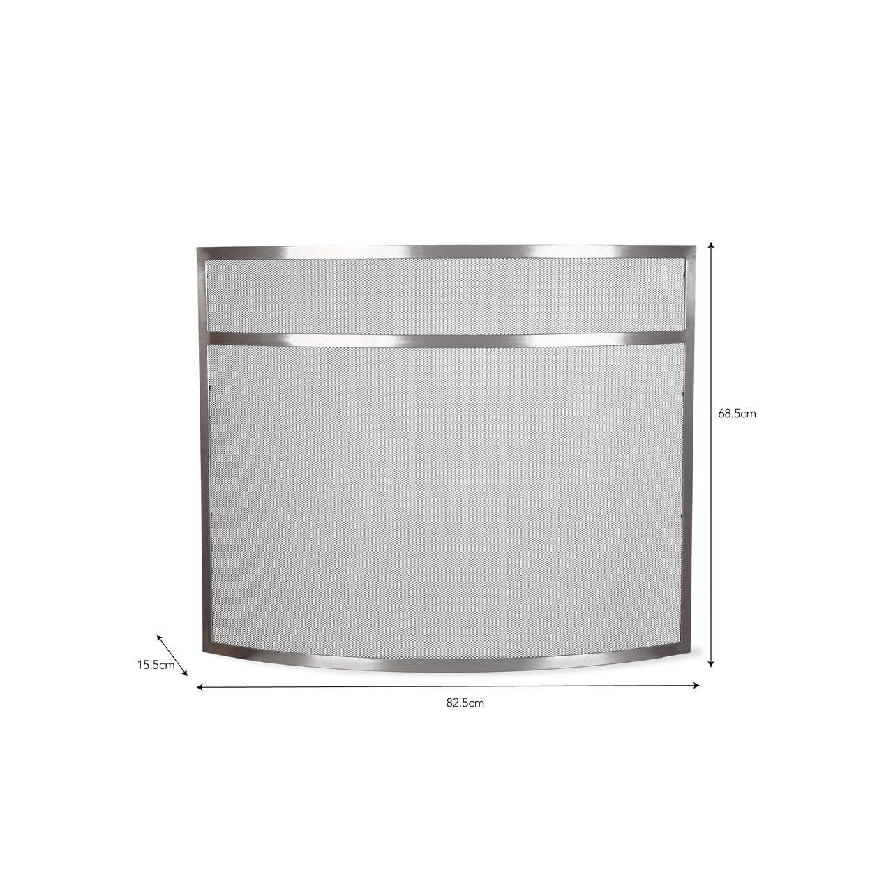 Bretforton Firescreen | Large | Silver - Fire Screens - Garden Trading - Yester Home