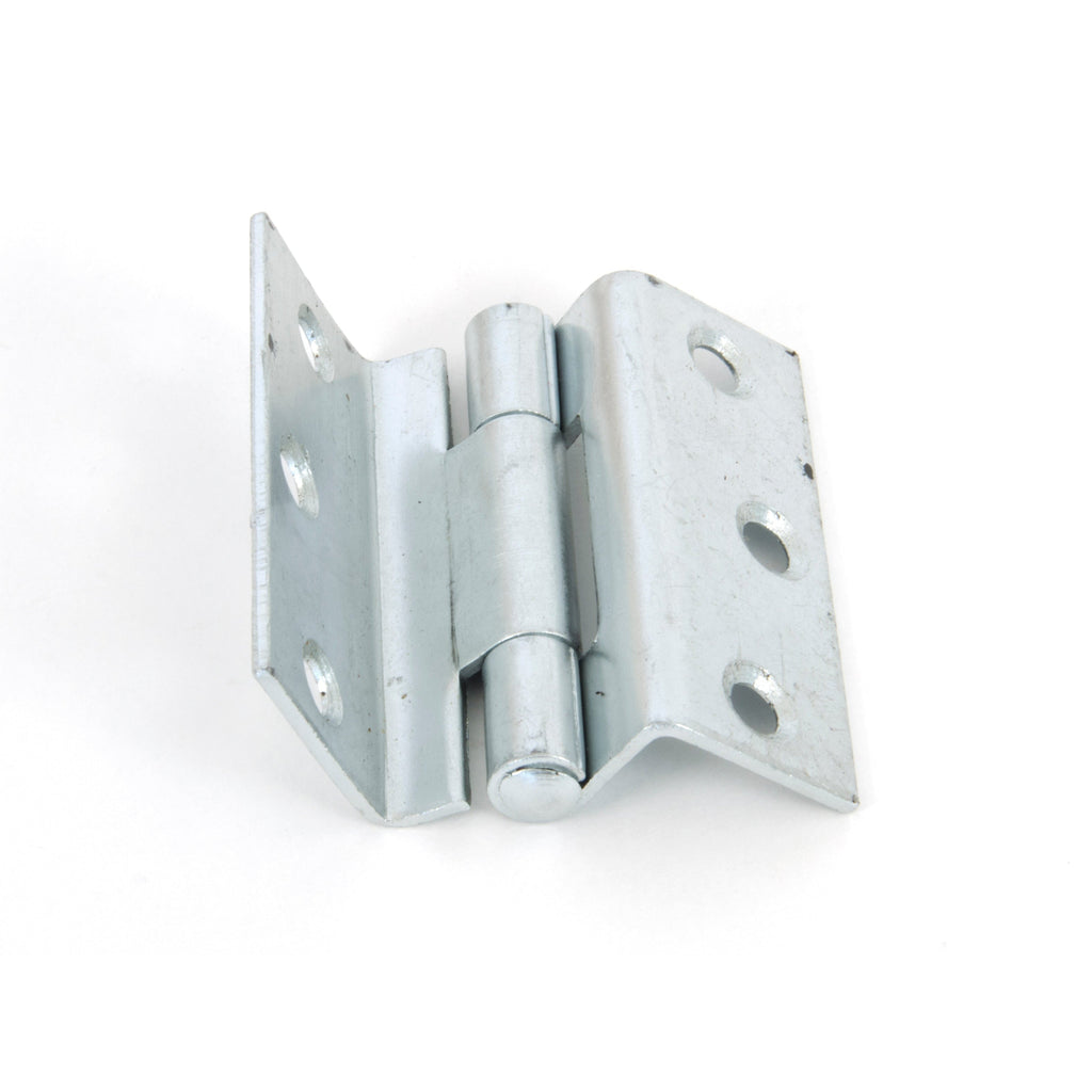 Bright Zinc Plated 2½" Stormproof Hinge 1951 (pair) | From The Anvil-Stormproof Hinges-Yester Home