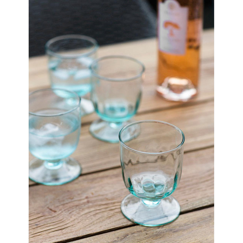 Broadwell Recycled Glass Wine Glasses | Set of 4 - Glasses & Mugs - Garden Trading - Yester Home