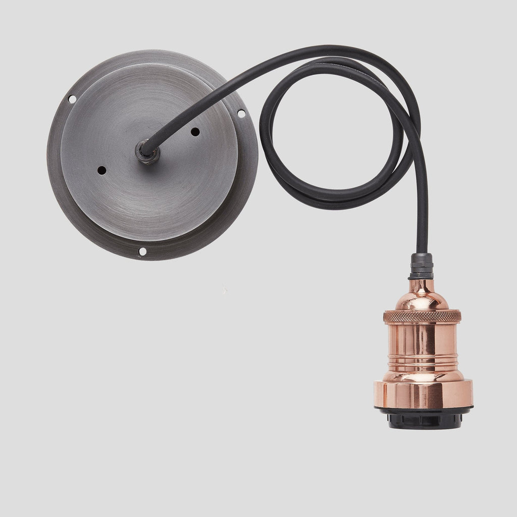 Brooklyn Outdoor & Bathroom Globe Pendant - Copper-Ceiling Lights-Yester Home