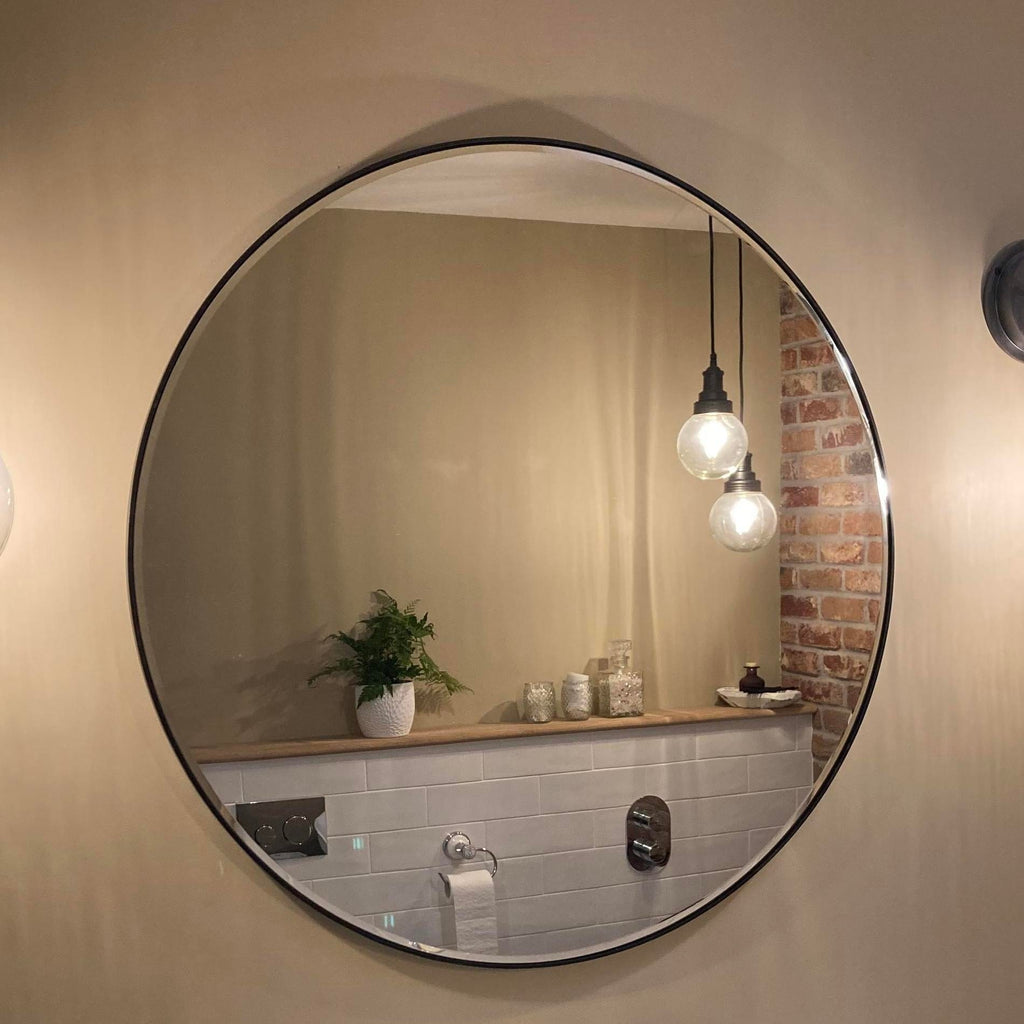 Brooklyn Outdoor & Bathroom Globe Pendant Light - Pewter-Ceiling Lights-Yester Home