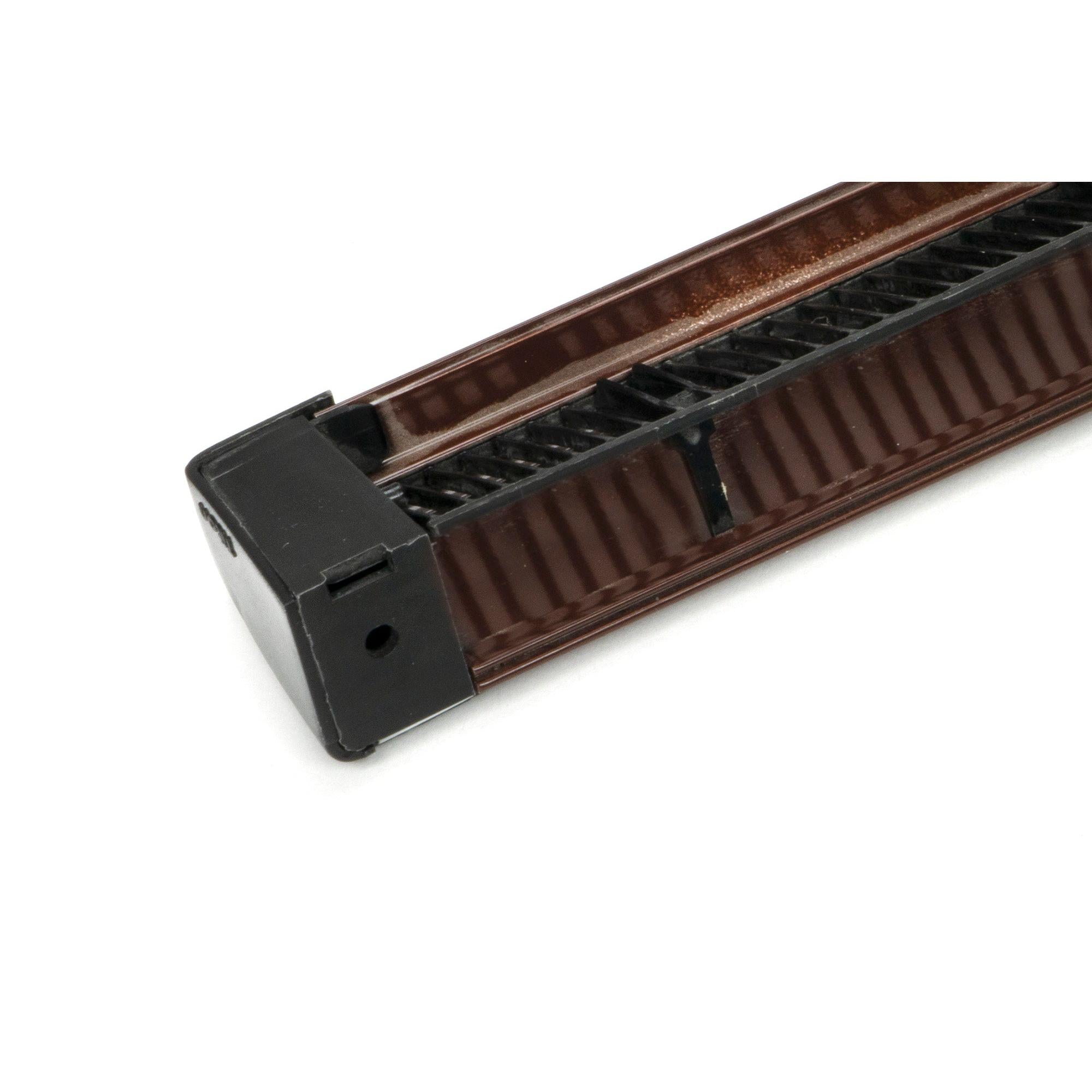 Brown HF Canopy 303mm x 24mm | From The Anvil - Window Ventilation - From The Anvil - Yester Home