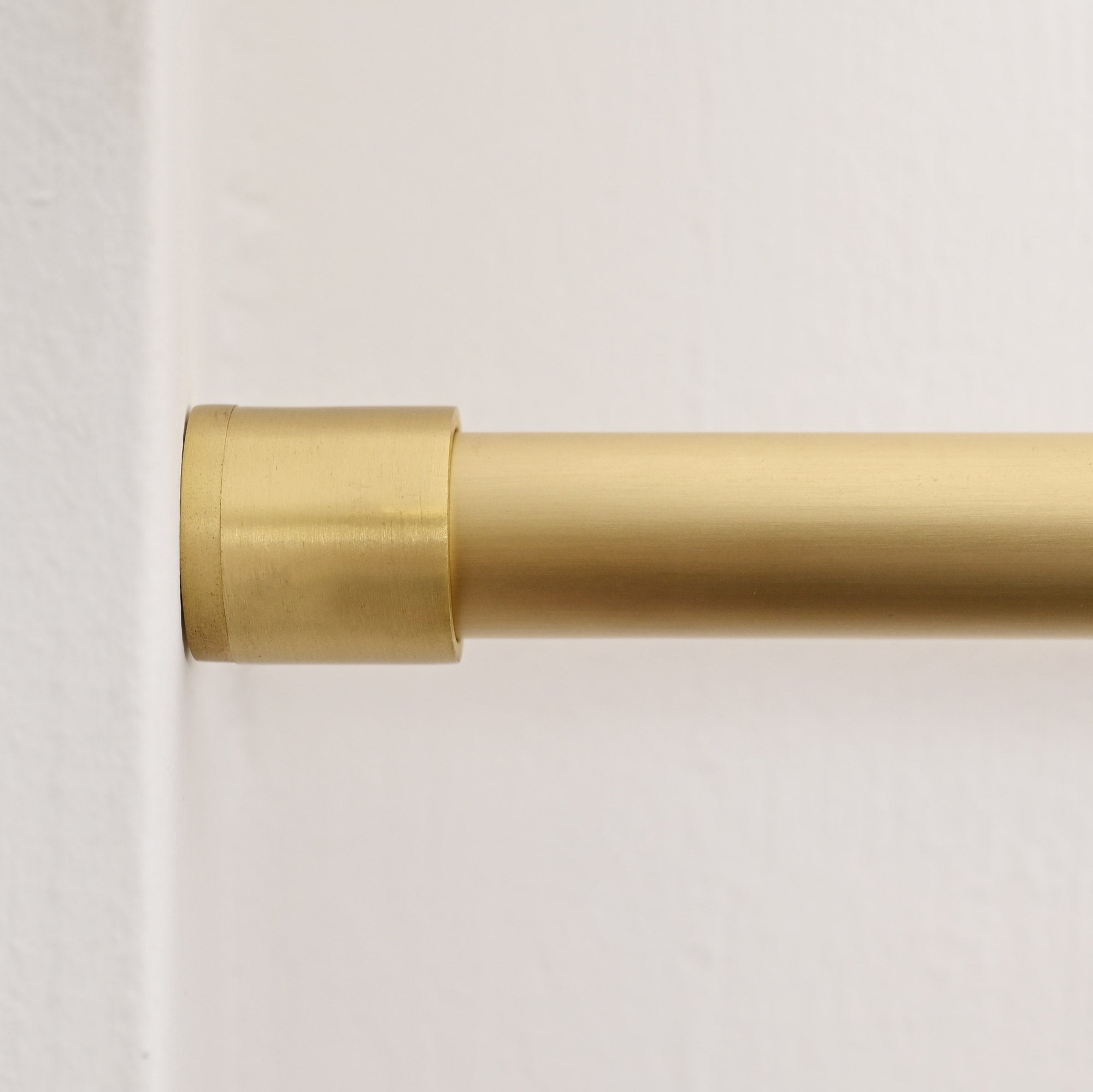 Brushed Satin Brass Hanging Rail | Lacquered - Hook Rails - Yester Home - Yester Home