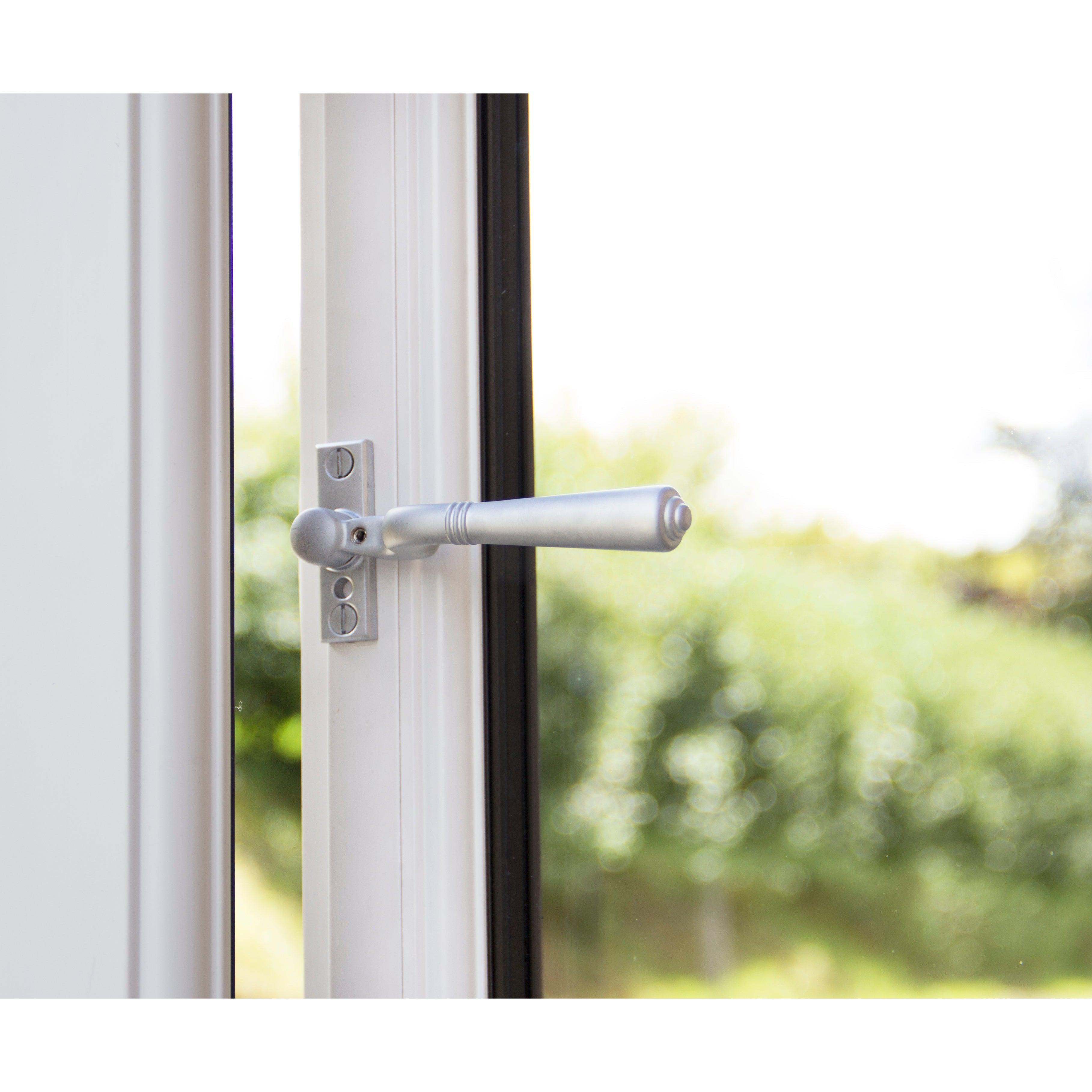 Brushed Satin Chrome Teardrop Espag | From The Anvil-Espag. Fasteners-Yester Home