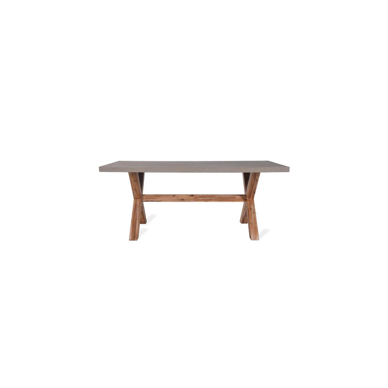 Burford Table, Small in Natural - Polystone-Outdoor Tables-Yester Home