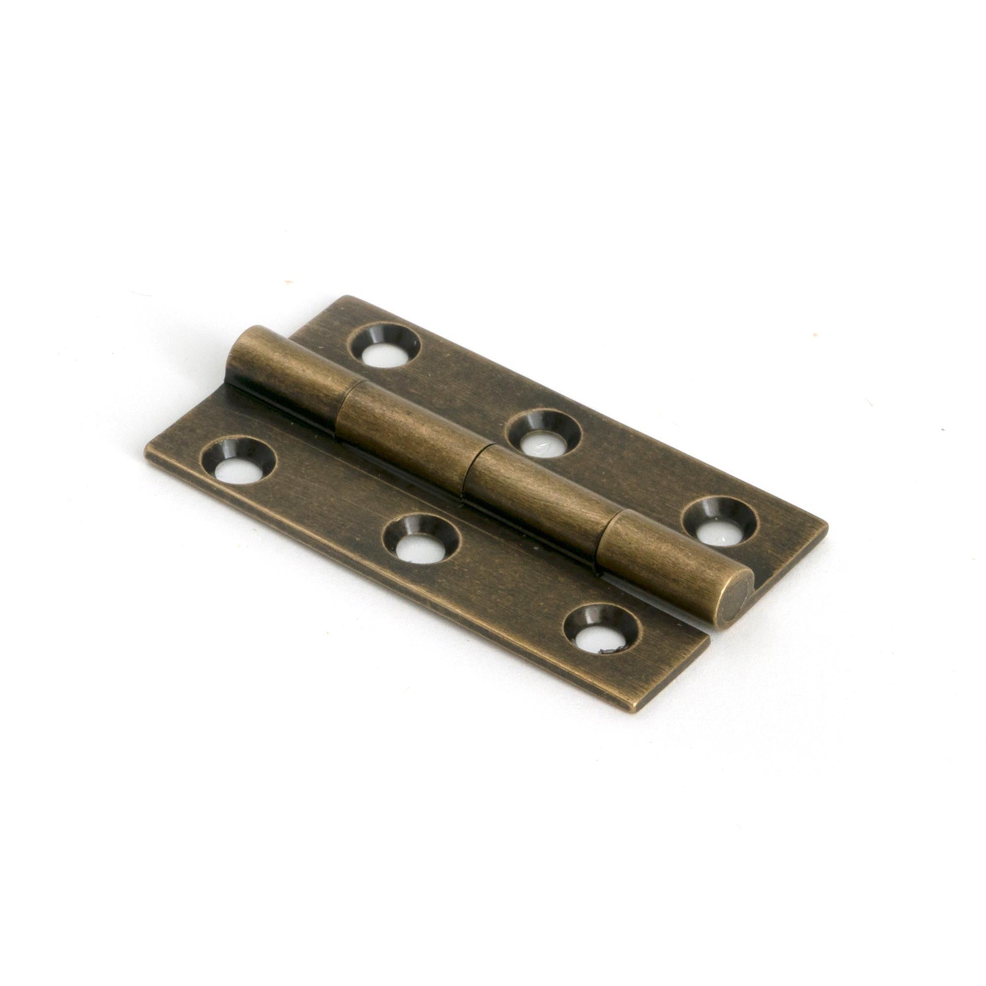 Burnished Brass 2" Butt Hinge (pair) - Butt Hinges - From The Anvil - Yester Home
