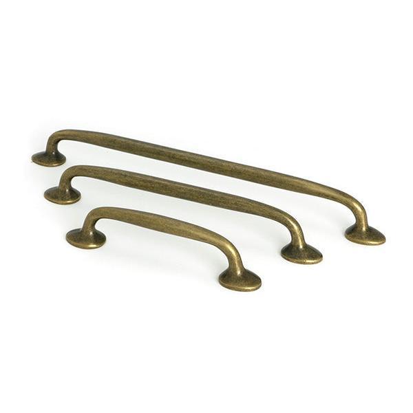 Burnished Brass Moore Pull Handle - Medium - Pull Handles - From The Anvil - Yester Home