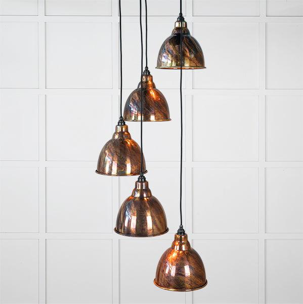 Burnished Brindley Cluster Pendant | From The Anvil-Cluster Pendants-Yester Home