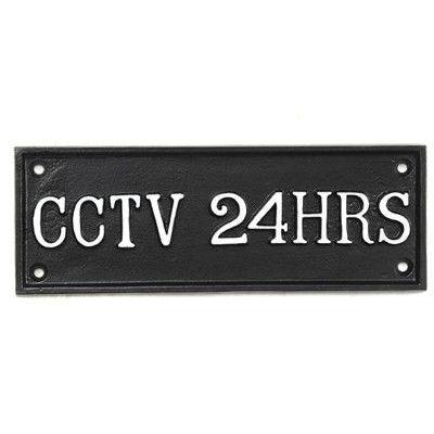 CCTV 24hrs Message Sign-Informative Signs-Yester Home