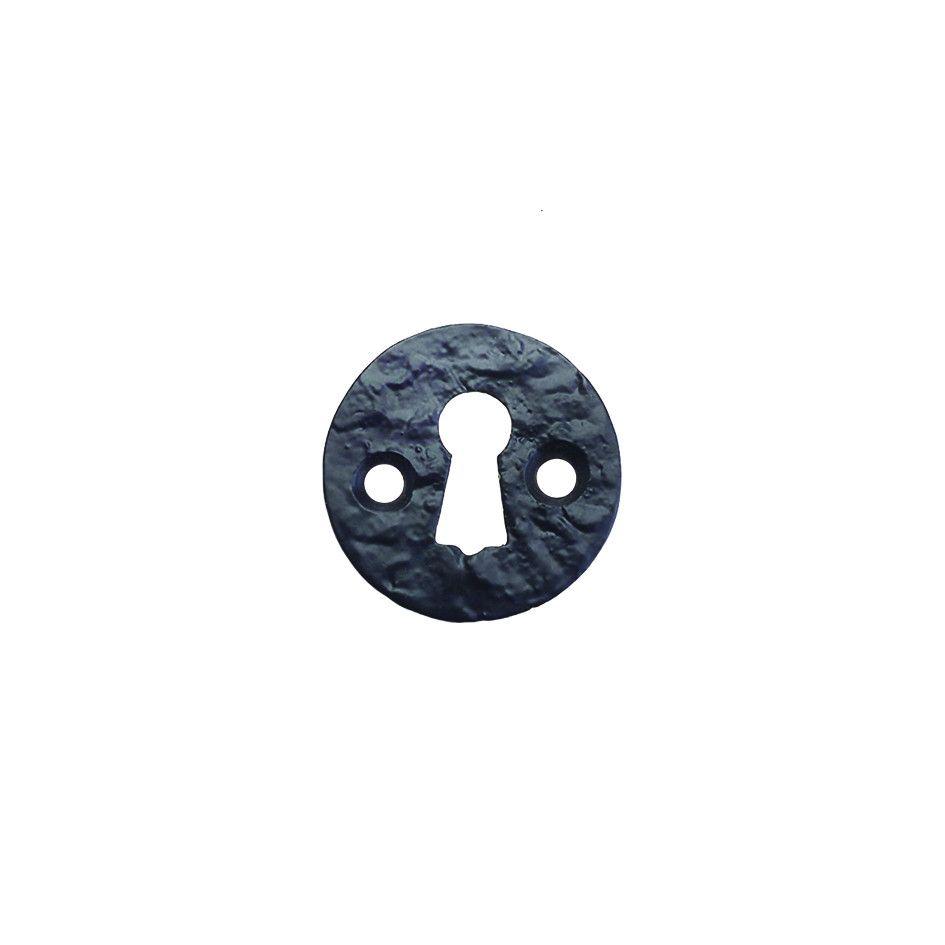 Cast Iron Escutcheon Keyhole Circular · 7105 ·-Escutcheons-Yester Home
