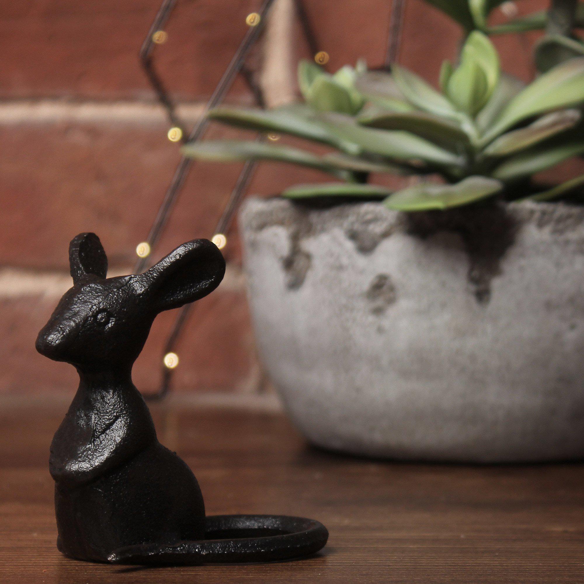Cast Iron Mouse Ornament-Ornaments-Yester Home