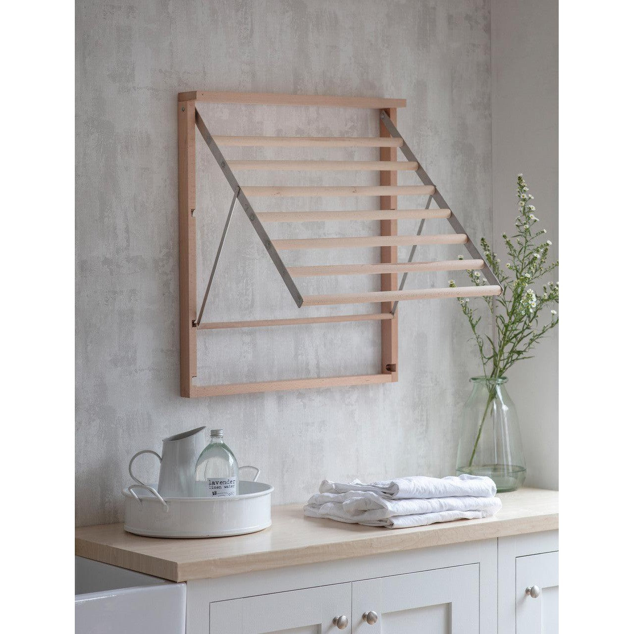 Chalford Wall Dryer | Natural PRE-ORDER Stock expected Mid June - Laundry & Ironing - Garden Trading - Yester Home