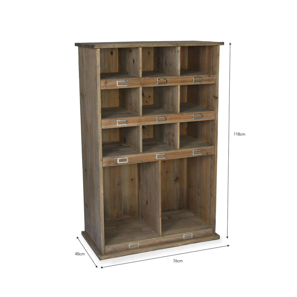 Chedworth Welly Locker, Large - Spruce-Shoe Storage-Yester Home