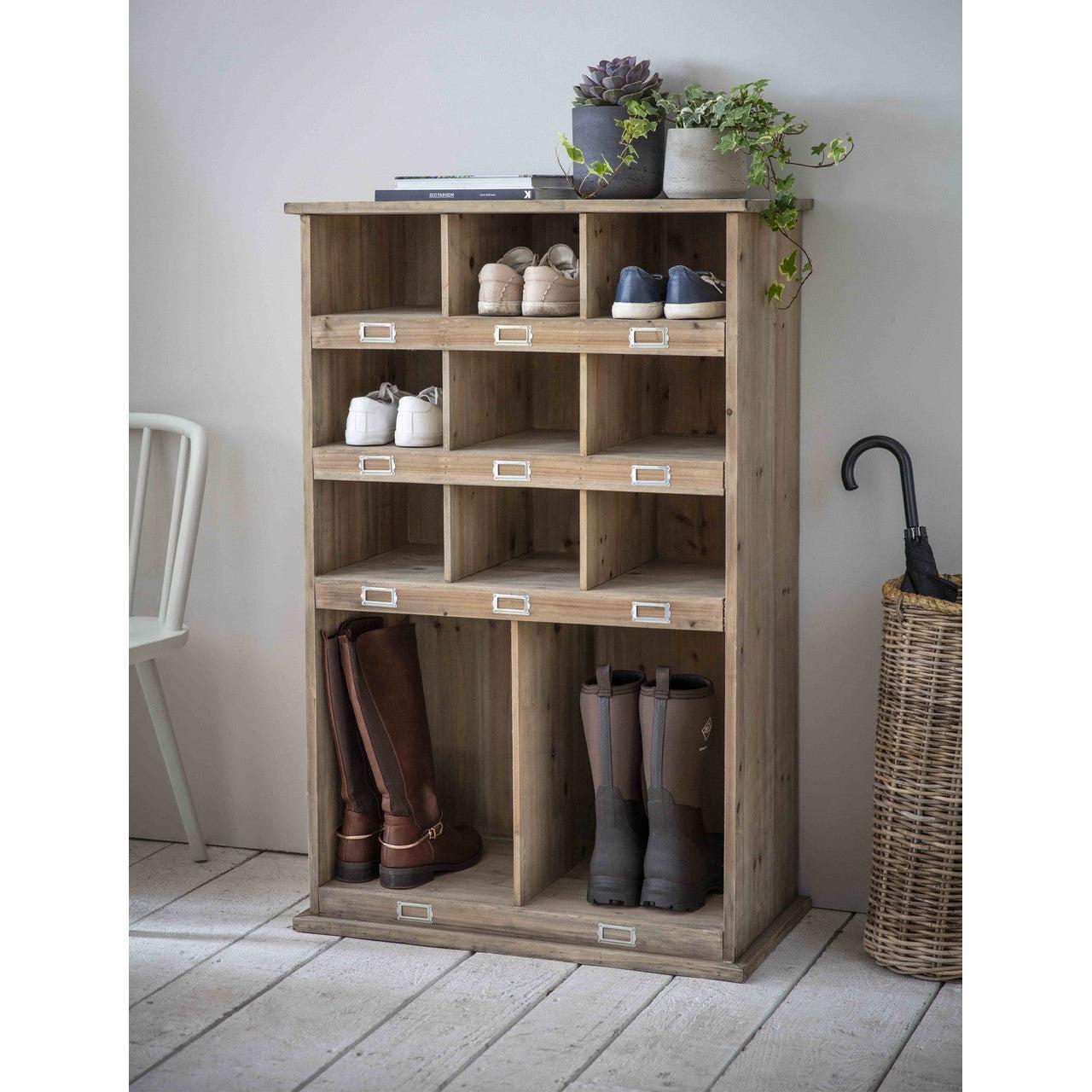 Chedworth Welly Locker, Large - Spruce-Shoe Storage-Yester Home