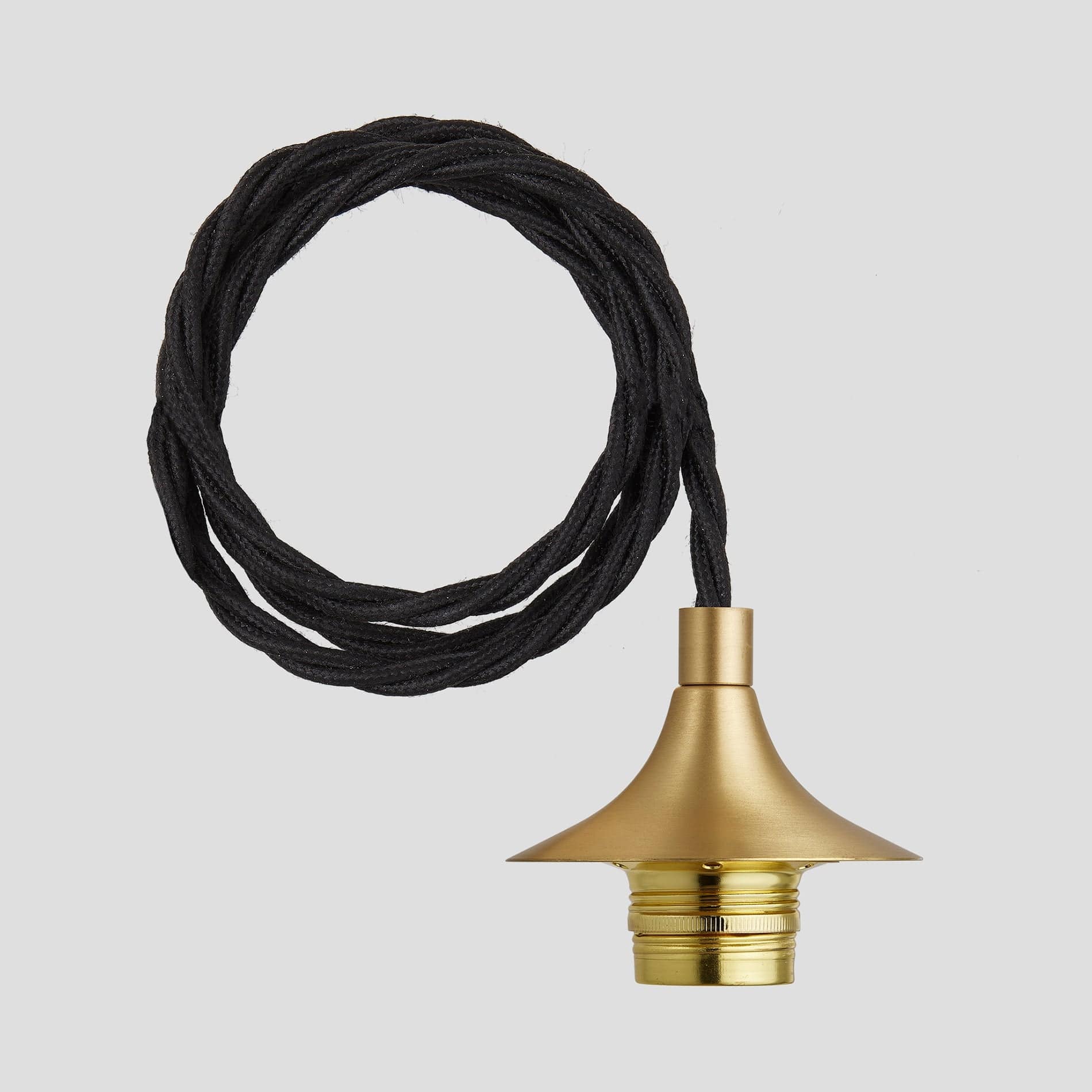 Chelsea Dome 3 Wire Cluster Lights - 8 inch - Pewter & Brass-Ceiling Lights-Yester Home
