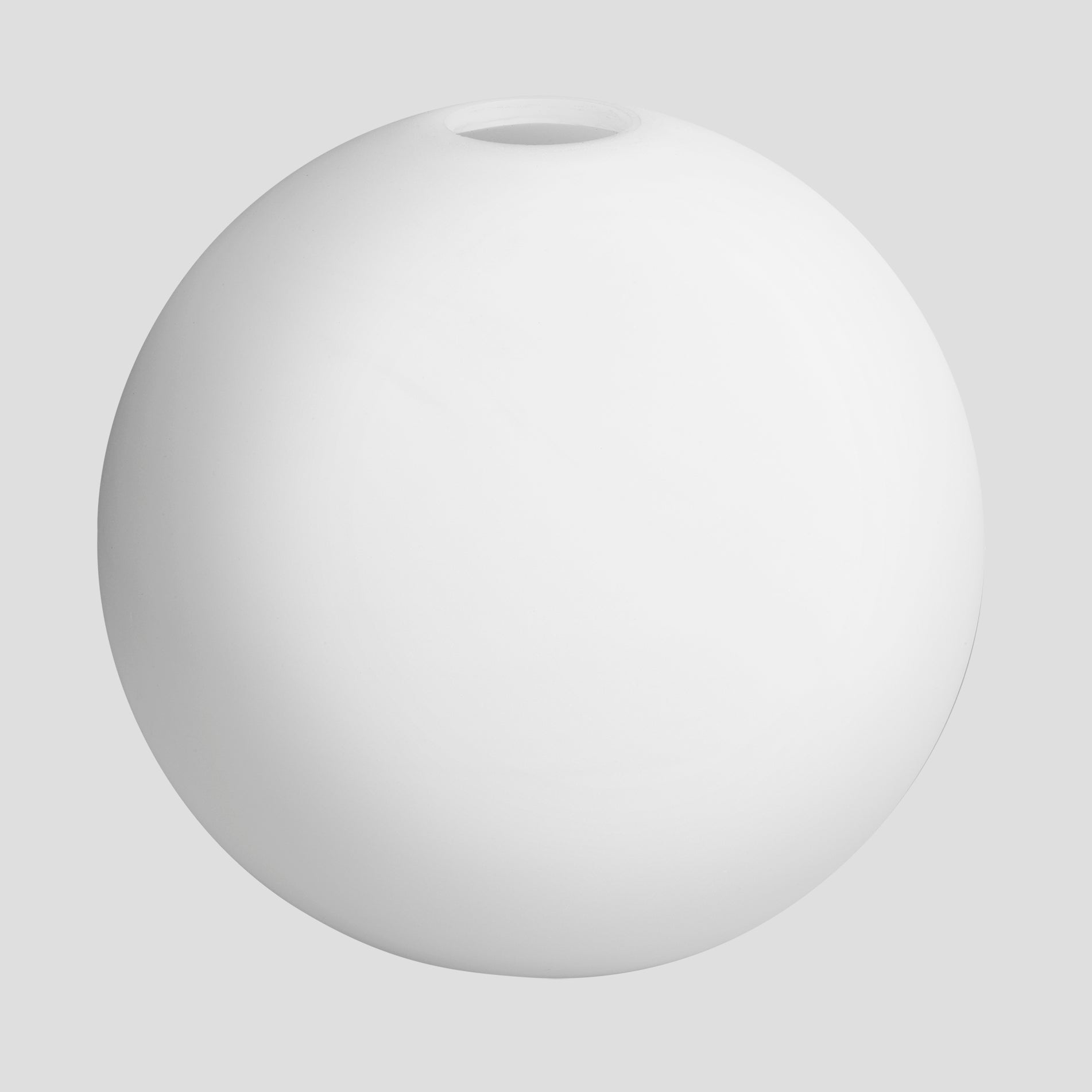 Chelsea Opal Glass Globe Pendant Light - 9 Inch - White-Ceiling Lights-Yester Home