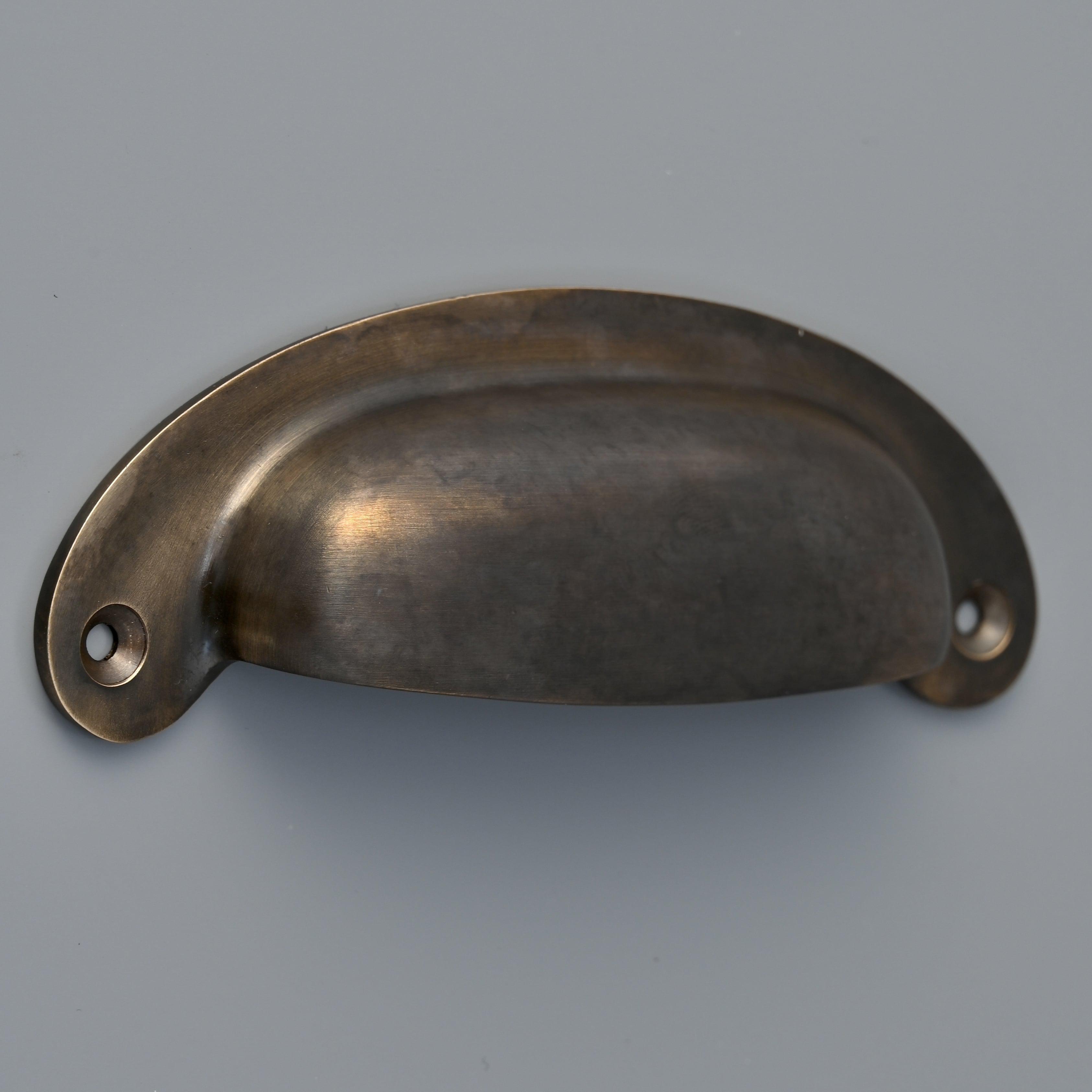 Classic Aged Bronze Cupboard Handles-Cabinet Knobs-Yester Home