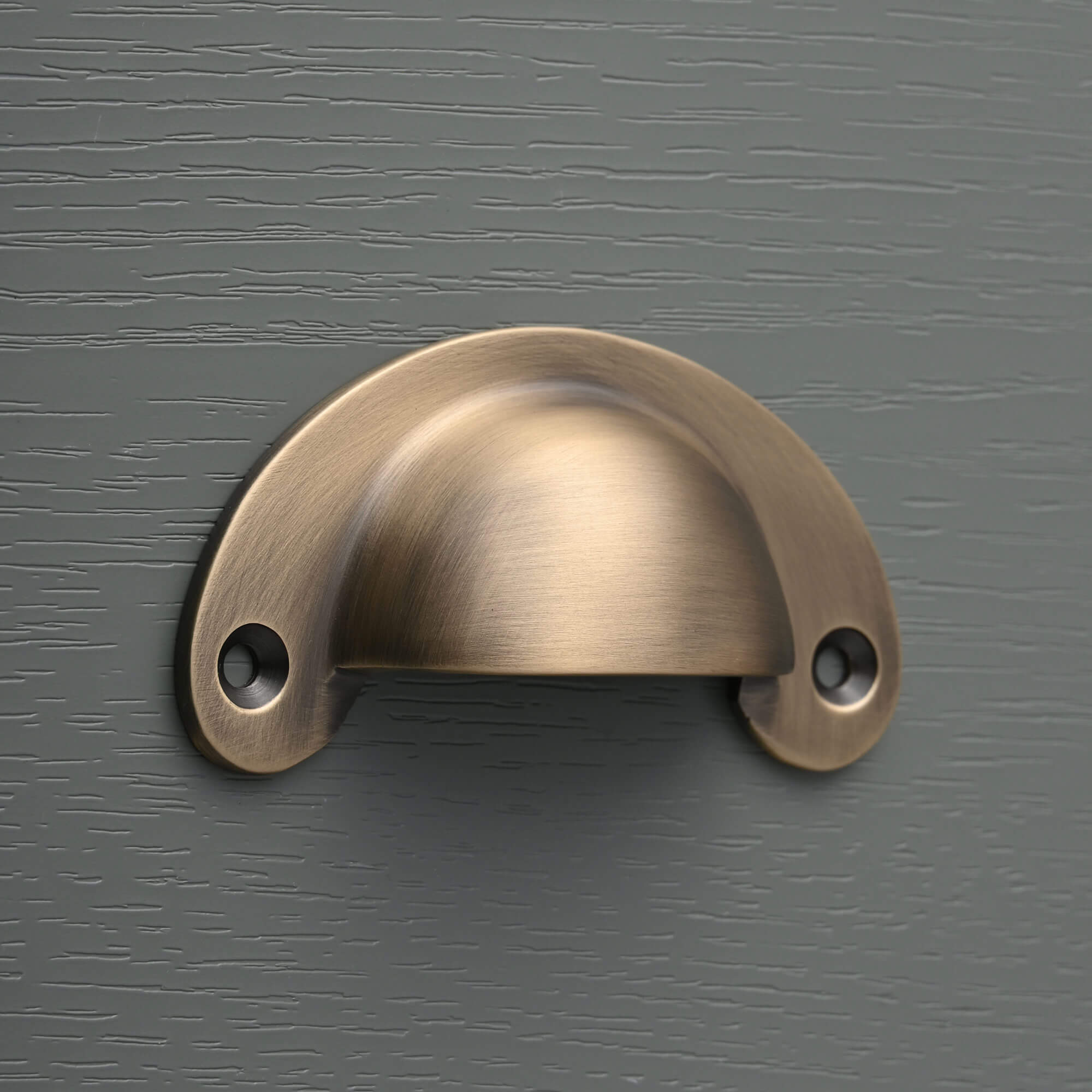 Classic Aged Brushed Brass Cupboard Handles-Cabinet Knobs-Yester Home