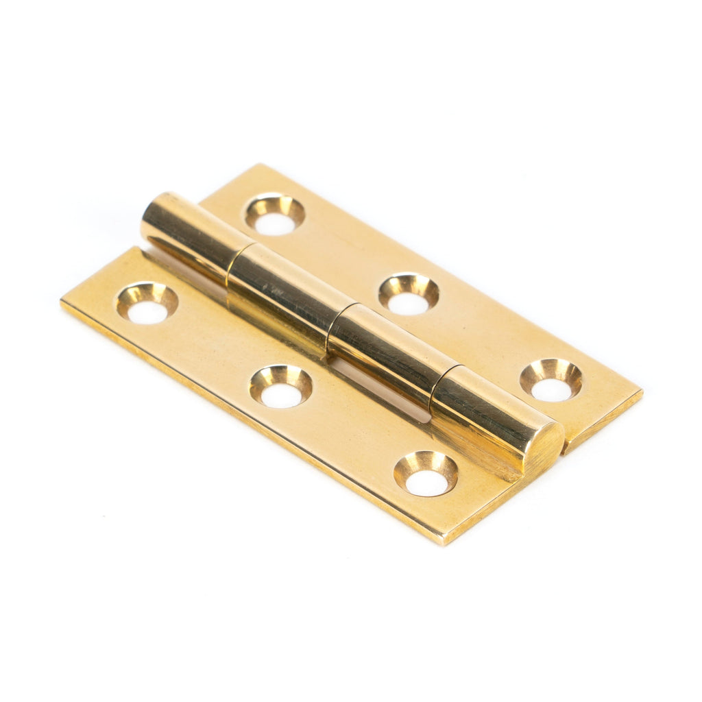 Classic Cupboard Butt Hinge | Polished Brass (Sold in Singles)-Butt Hinges-Yester Home