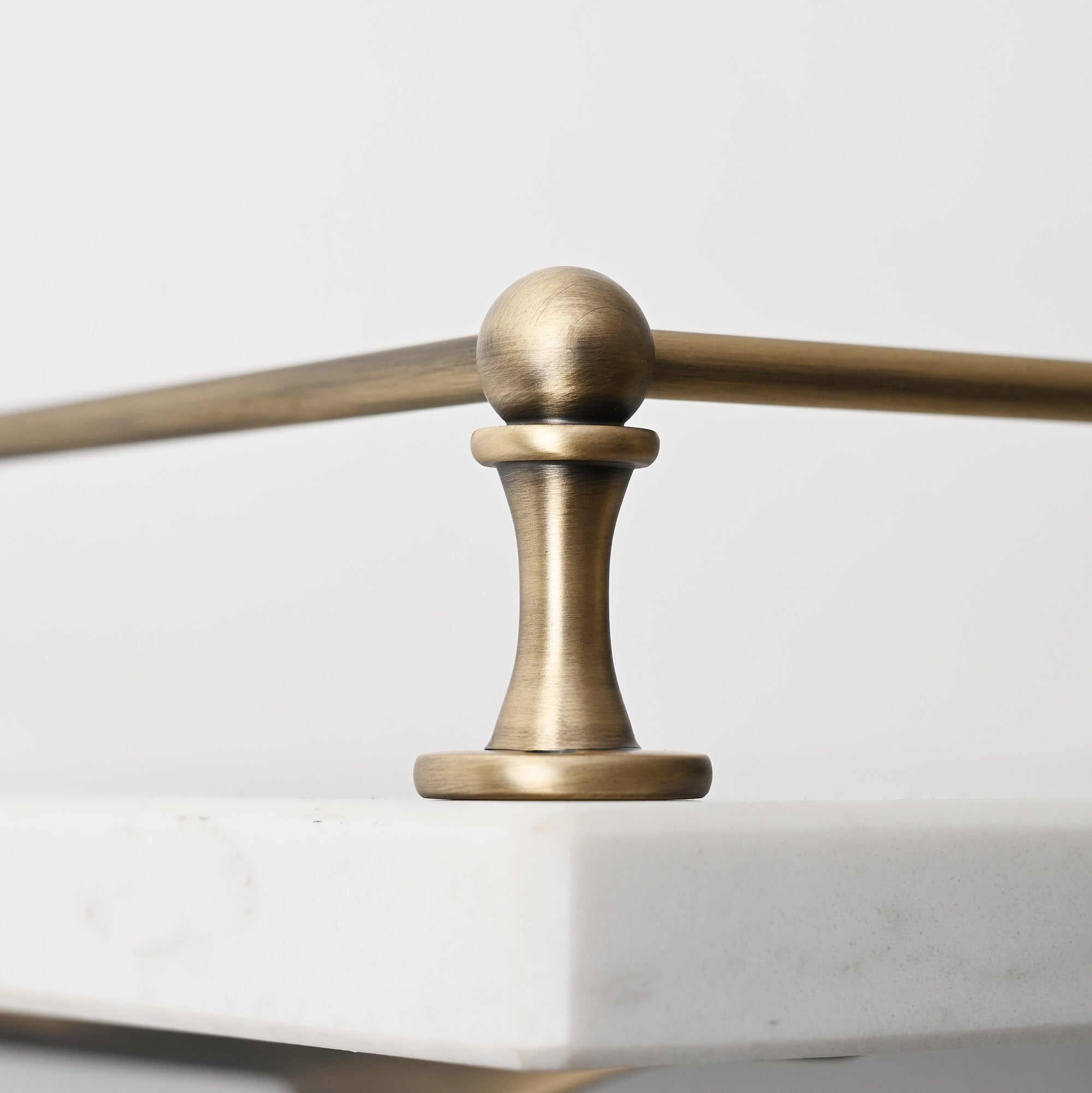 Classic Gallery Shelf Rail | Aged Brushed Brass - Gallery Rails - Yester Home - Yester Home