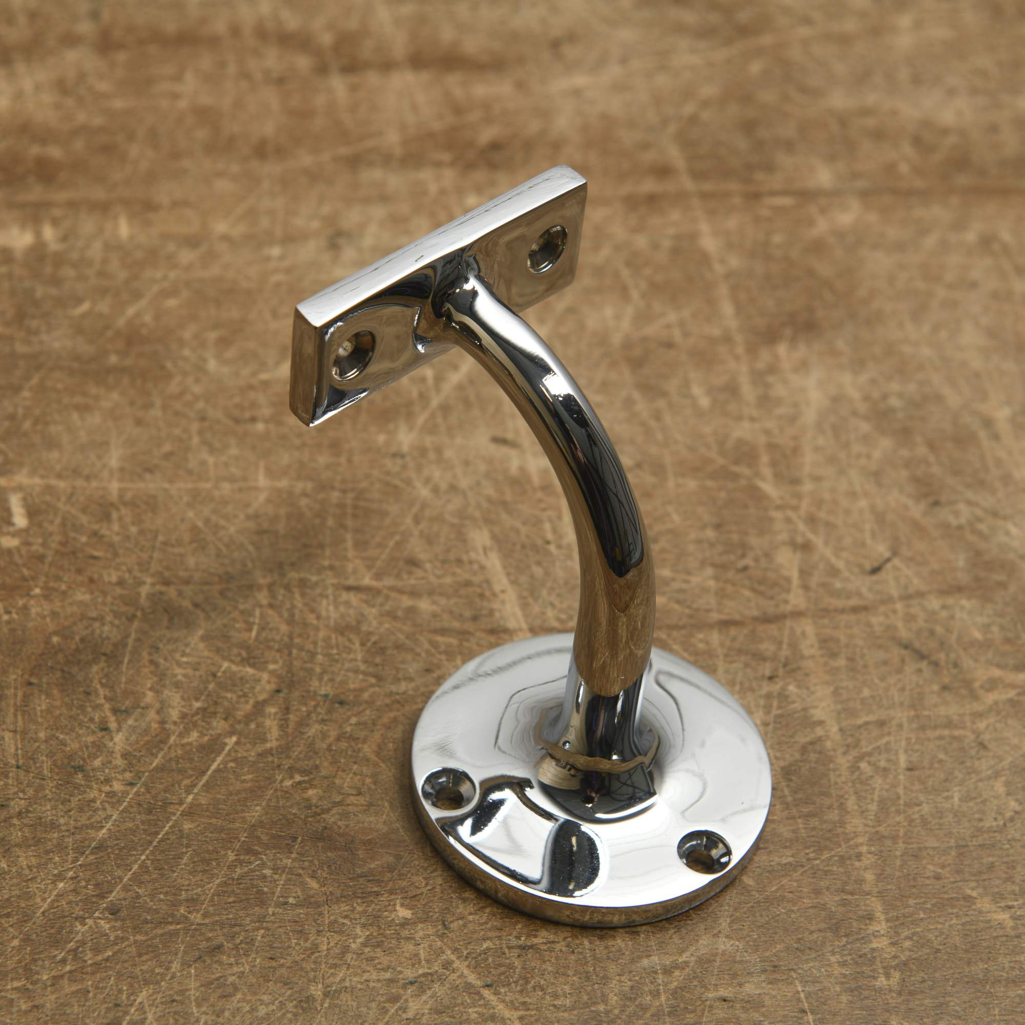 Classic Brass Handrail Bracket-Handrail Brackets-Yester Home