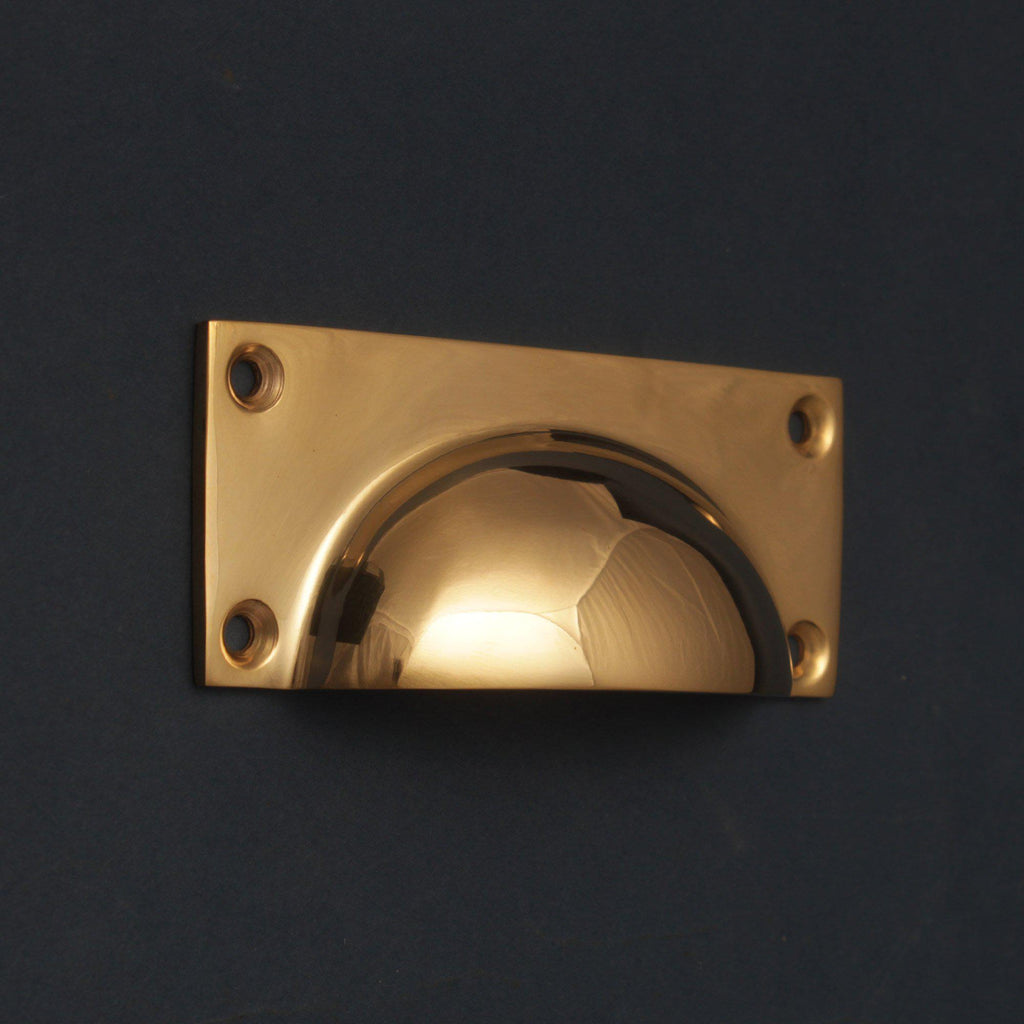 Classic Polished Bronze Cupboard Handles-Cabinet Knobs-Yester Home